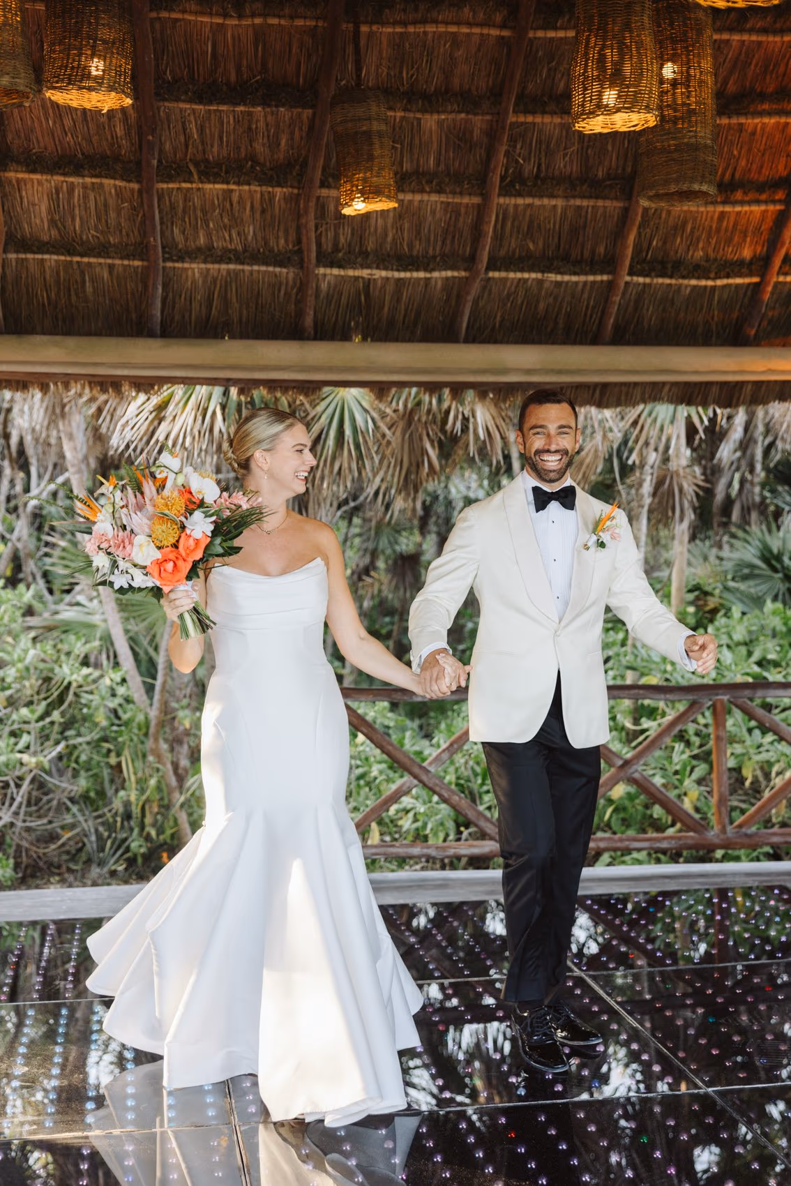 Wedding at Dreams Tulum Resort-Secret Garden Gazebo — photo 91