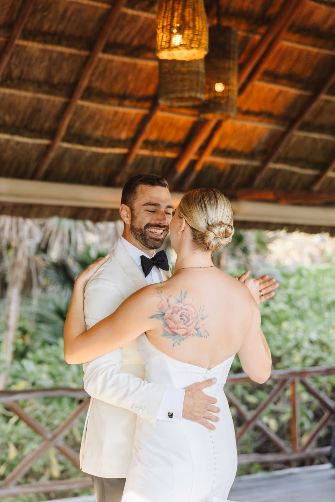 Wedding at Dreams Tulum Resort-Secret Garden Gazebo — photo 92