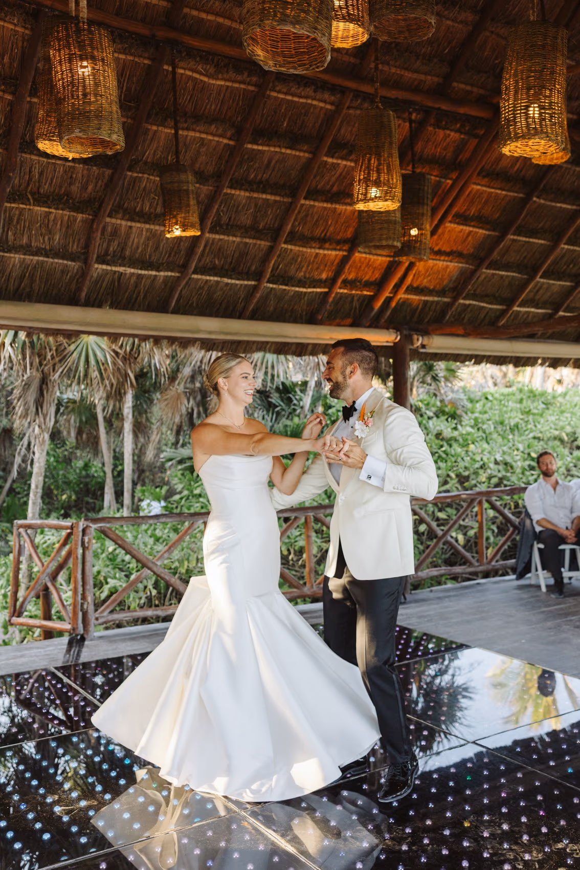 Wedding at Dreams Tulum Resort-Secret Garden Gazebo — photo 93