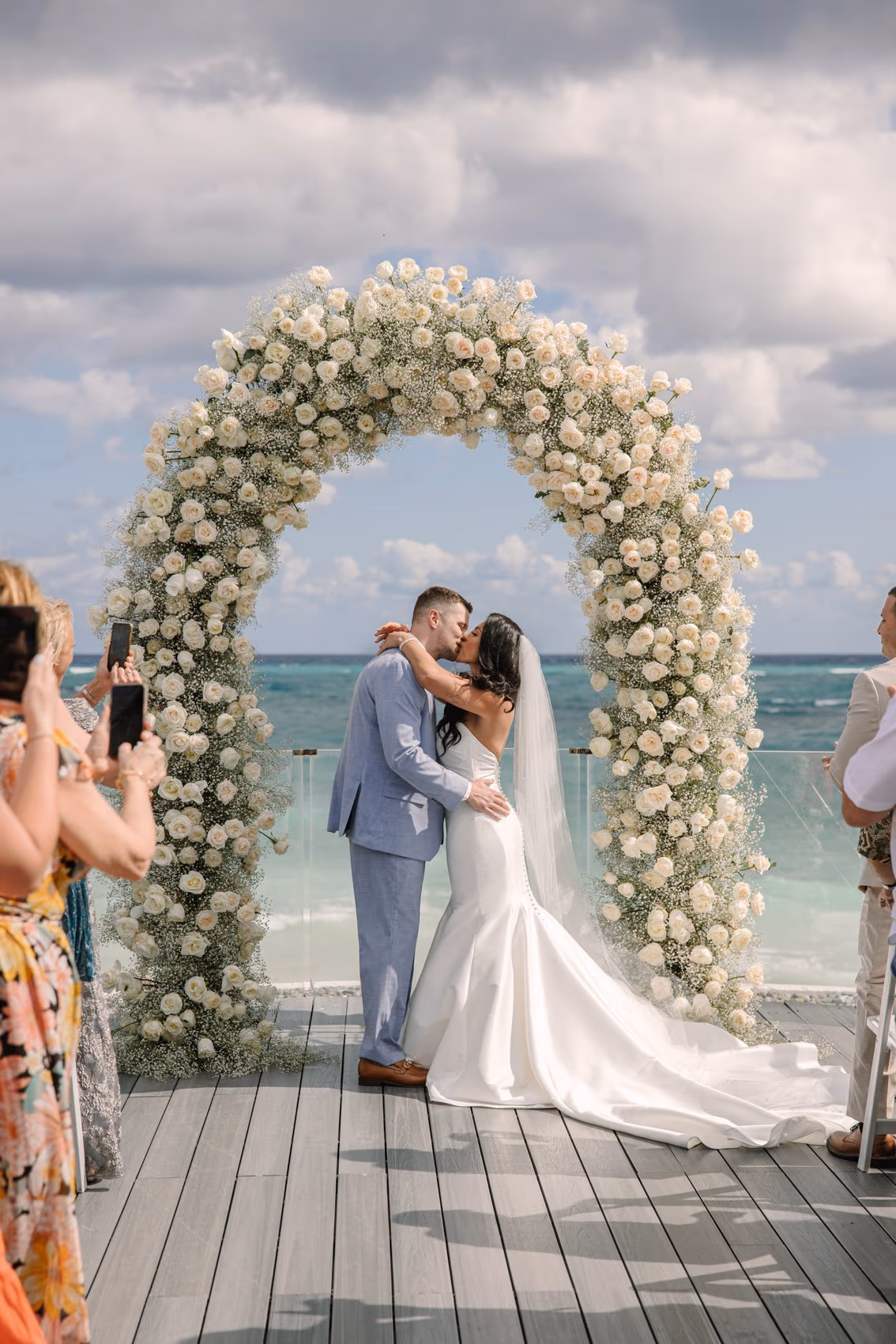 Wedding at Dreams Tulum Resort & Spa, Sunset Rooftop — photo 41