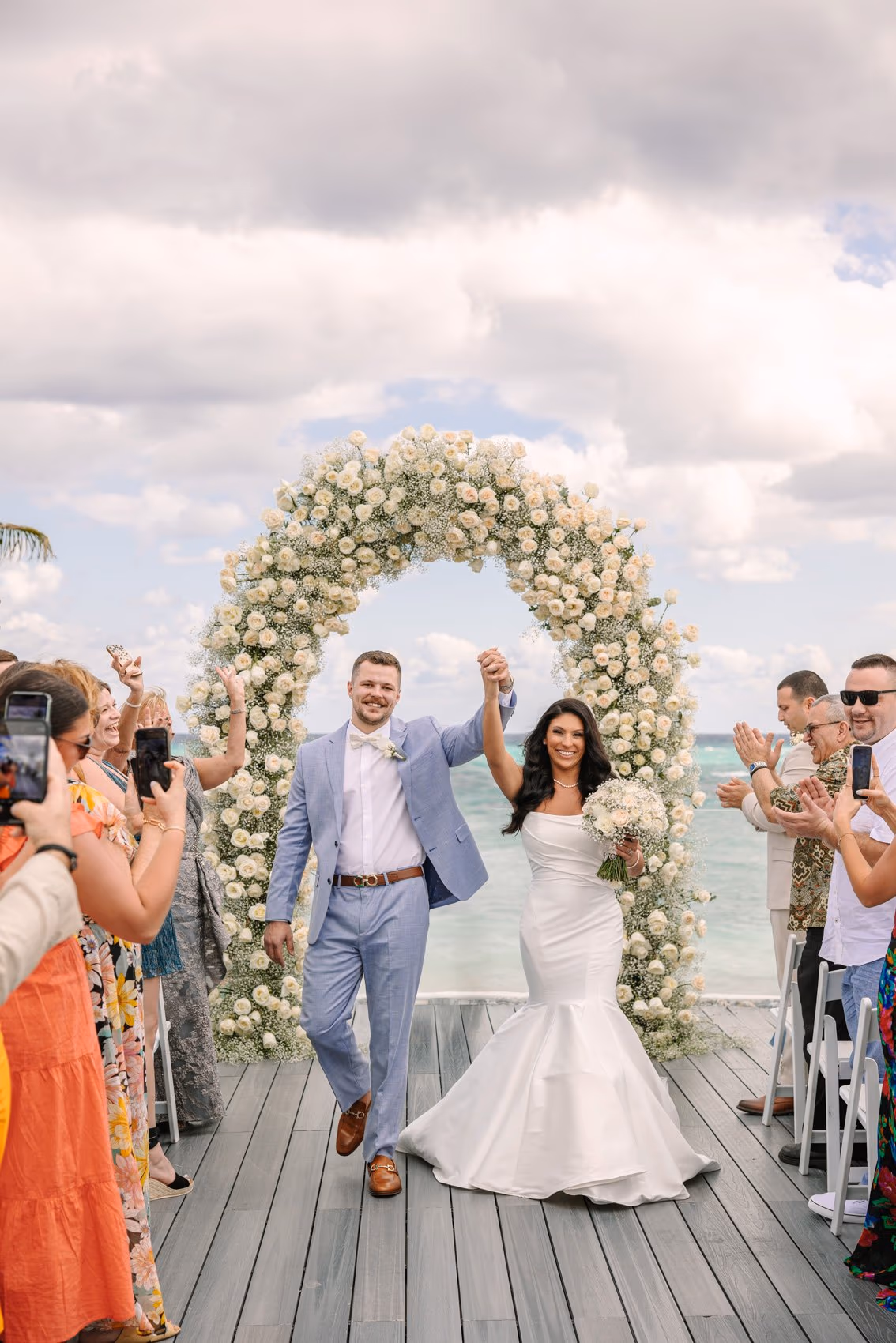 Wedding at Dreams Tulum Resort & Spa, Sunset Rooftop — photo 42