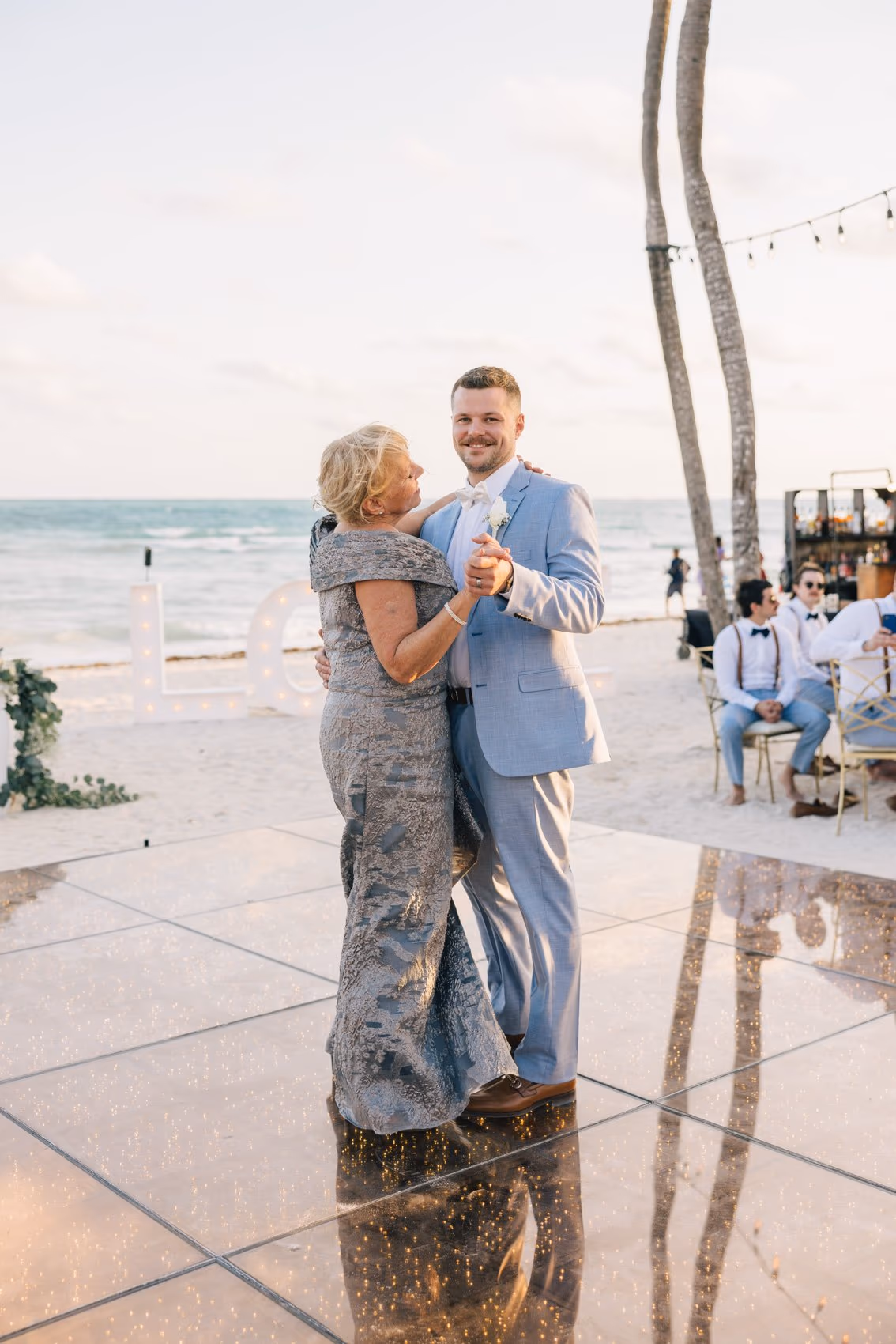 Wedding at Dreams Tulum Resort & Spa, Sunset Rooftop — photo 83
