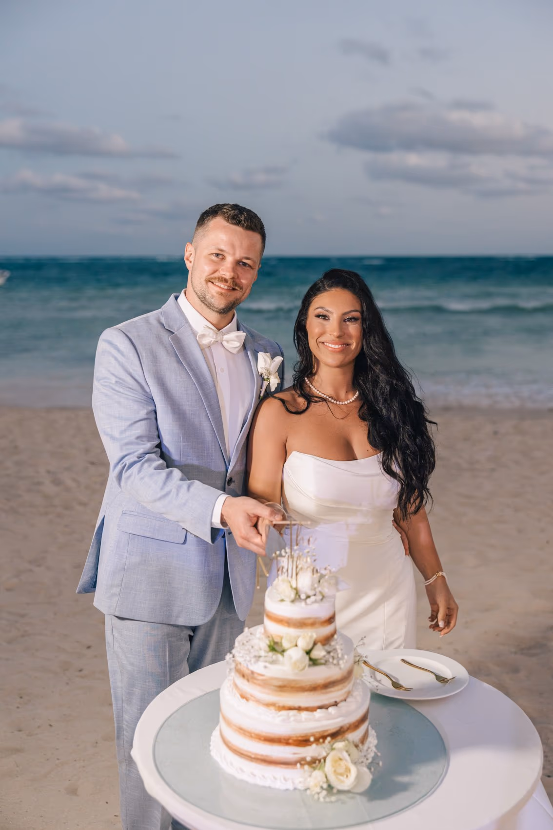 Wedding at Dreams Tulum Resort & Spa, Sunset Rooftop — photo 87