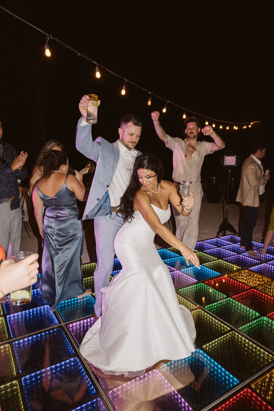 Wedding at Dreams Tulum Resort & Spa, Sunset Rooftop — photo 89