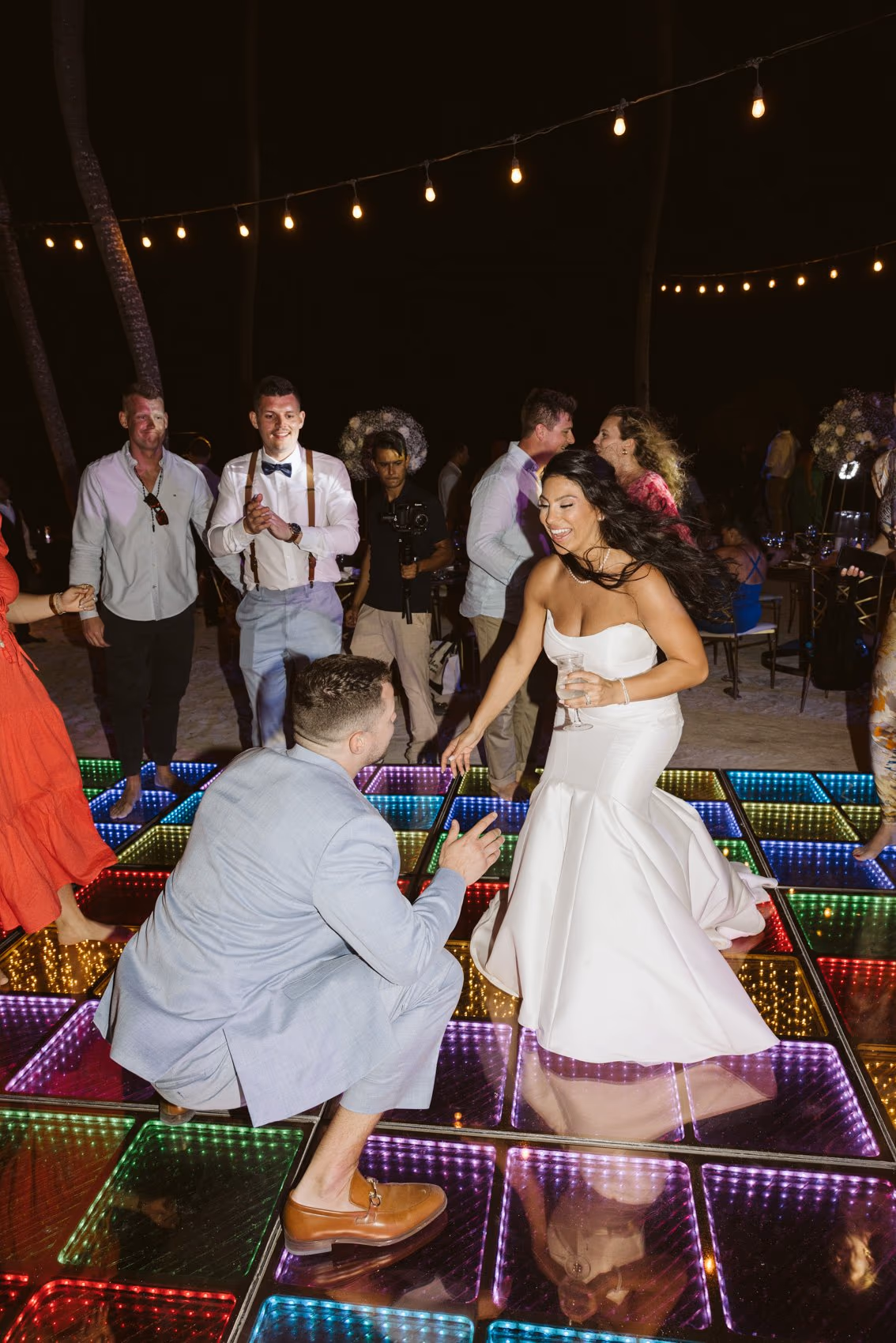 Wedding at Dreams Tulum Resort & Spa, Sunset Rooftop — photo 90