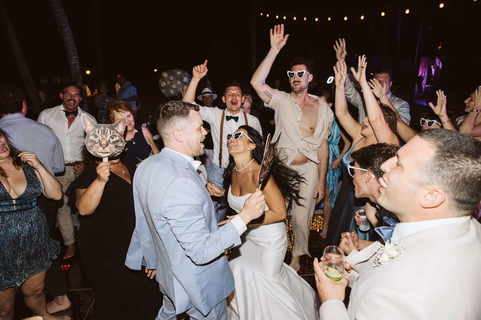 Wedding at Dreams Tulum Resort & Spa, Sunset Rooftop — photo 91