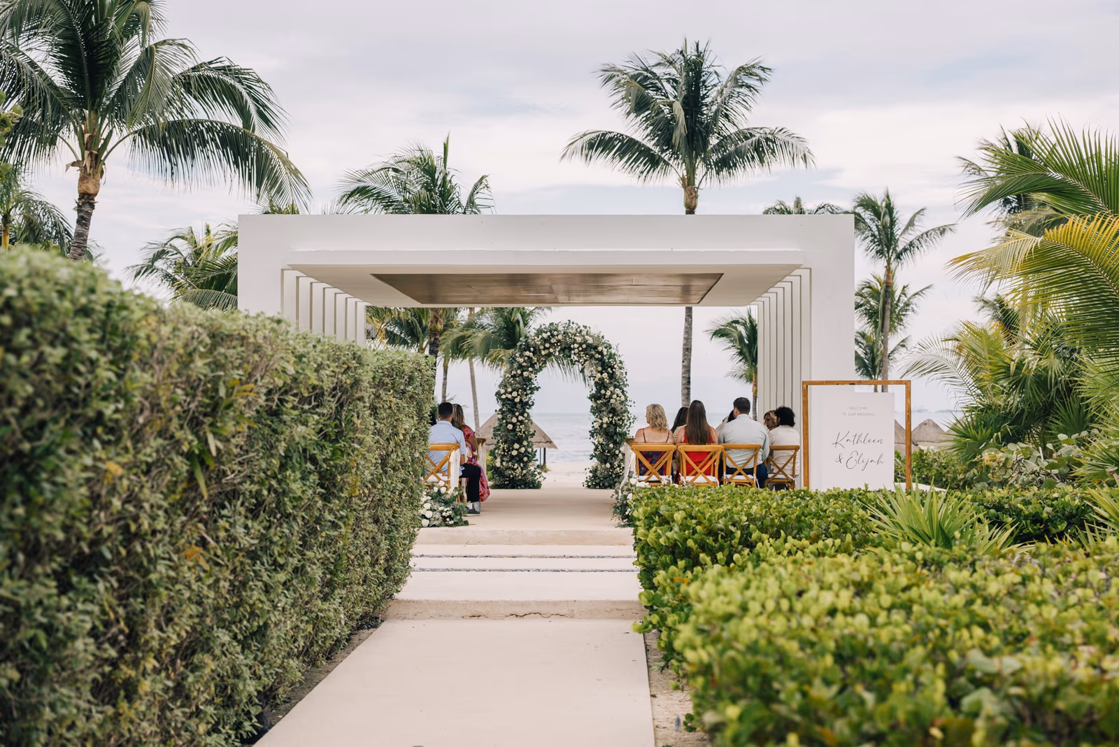 Wedding at Finest Playa Mujeres, Stone Gazebo — photo 41