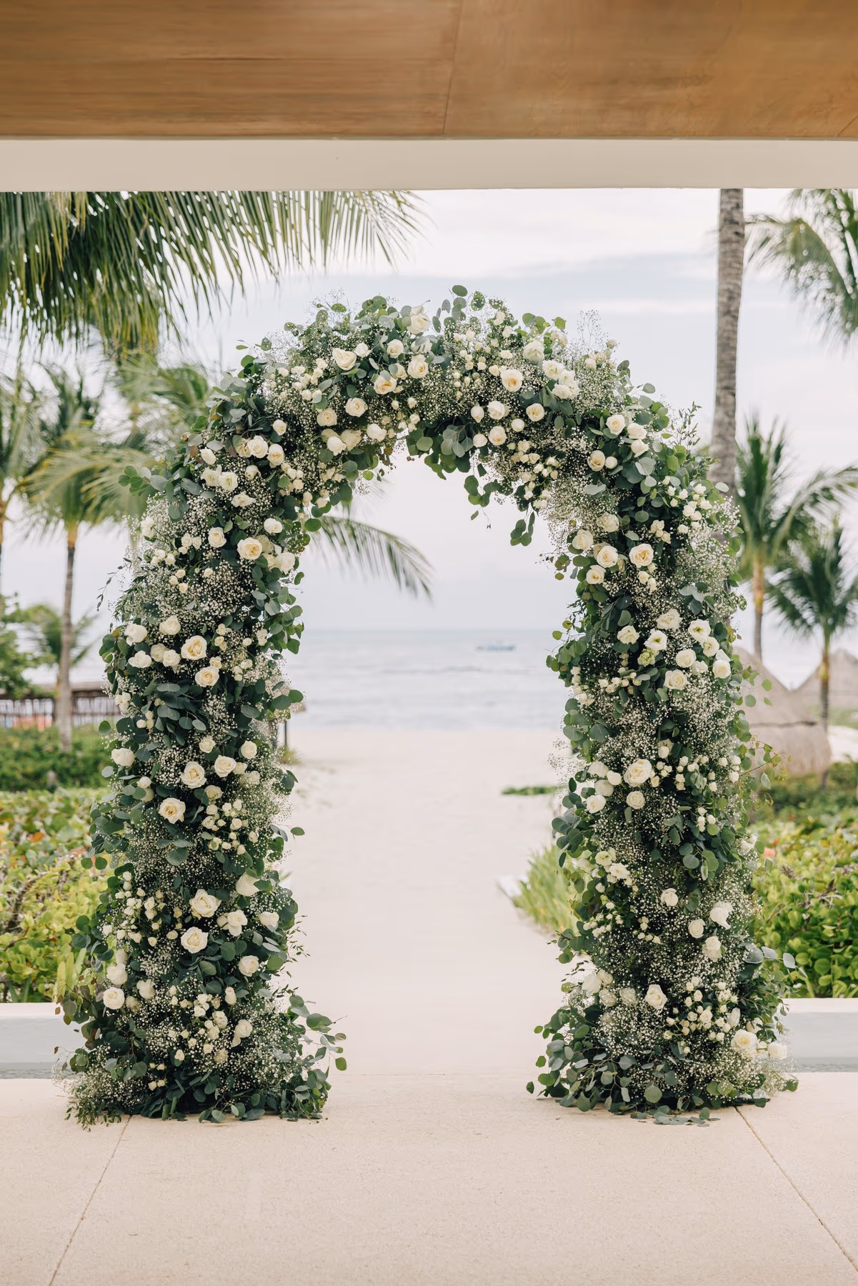 Wedding at Finest Playa Mujeres, Stone Gazebo — photo 42