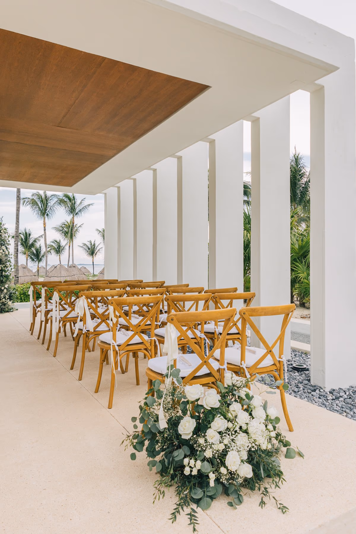 Wedding at Finest Playa Mujeres, Stone Gazebo — photo 43