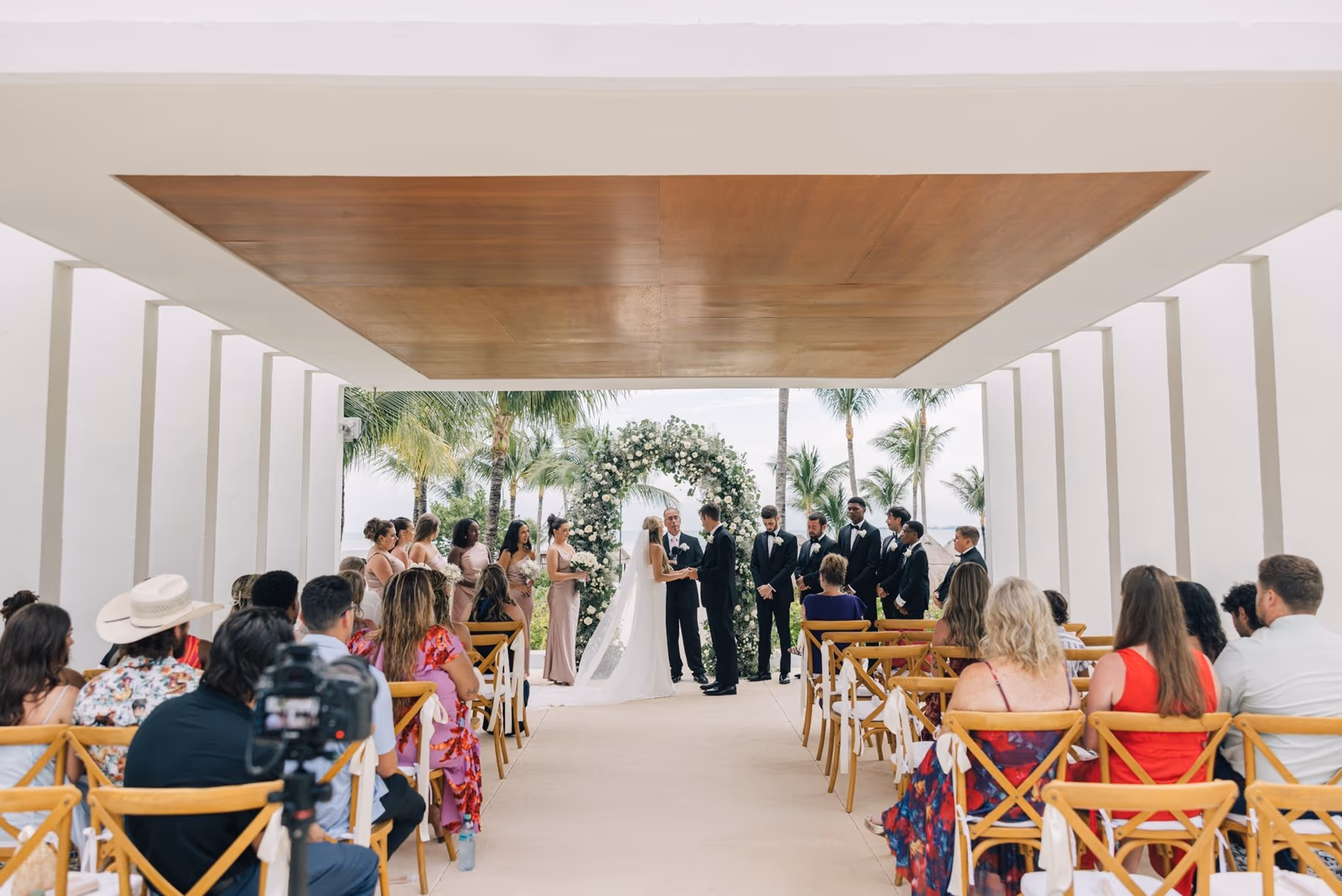 Wedding at Finest Playa Mujeres, Stone Gazebo — photo 47