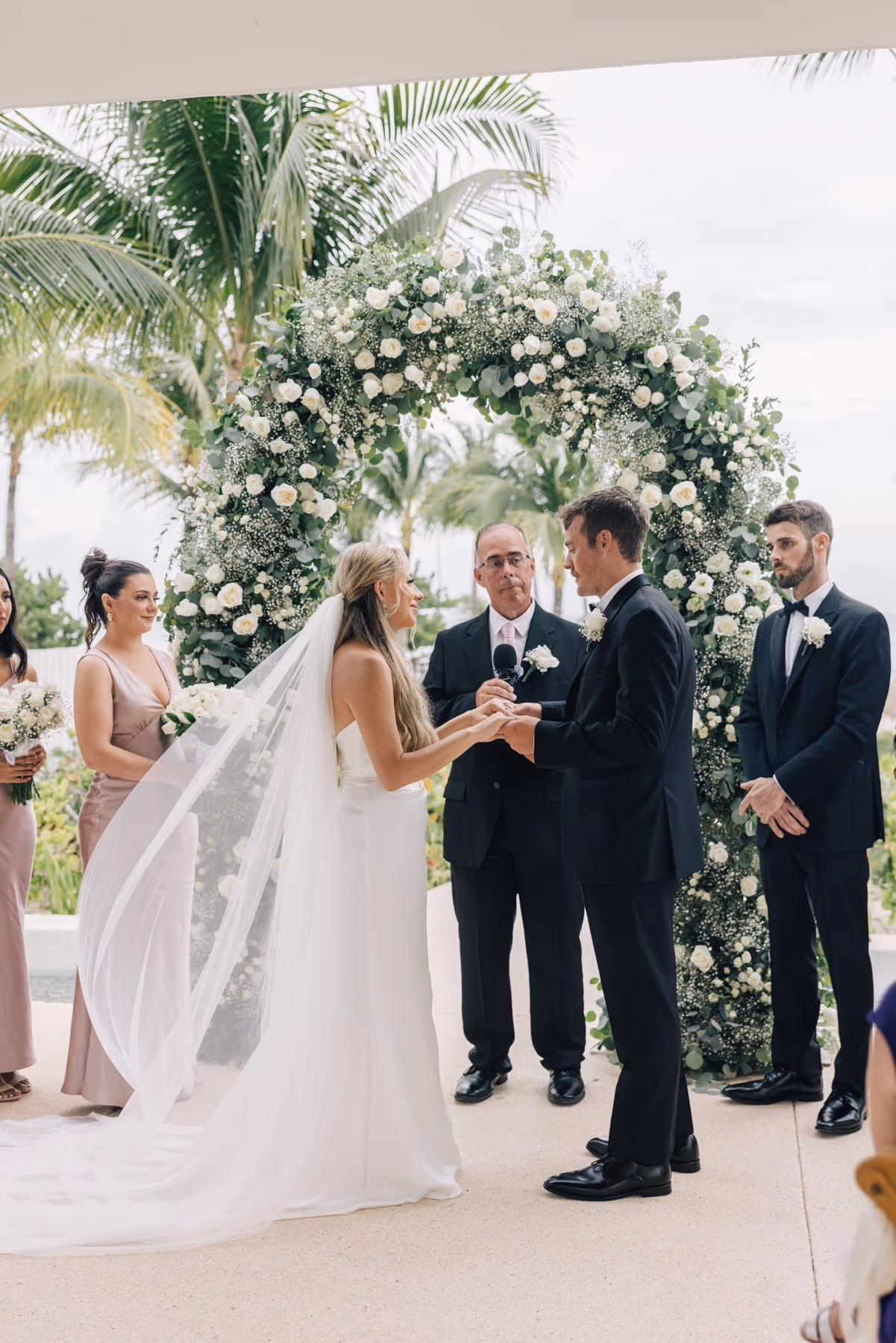 Wedding at Finest Playa Mujeres, Stone Gazebo — photo 49