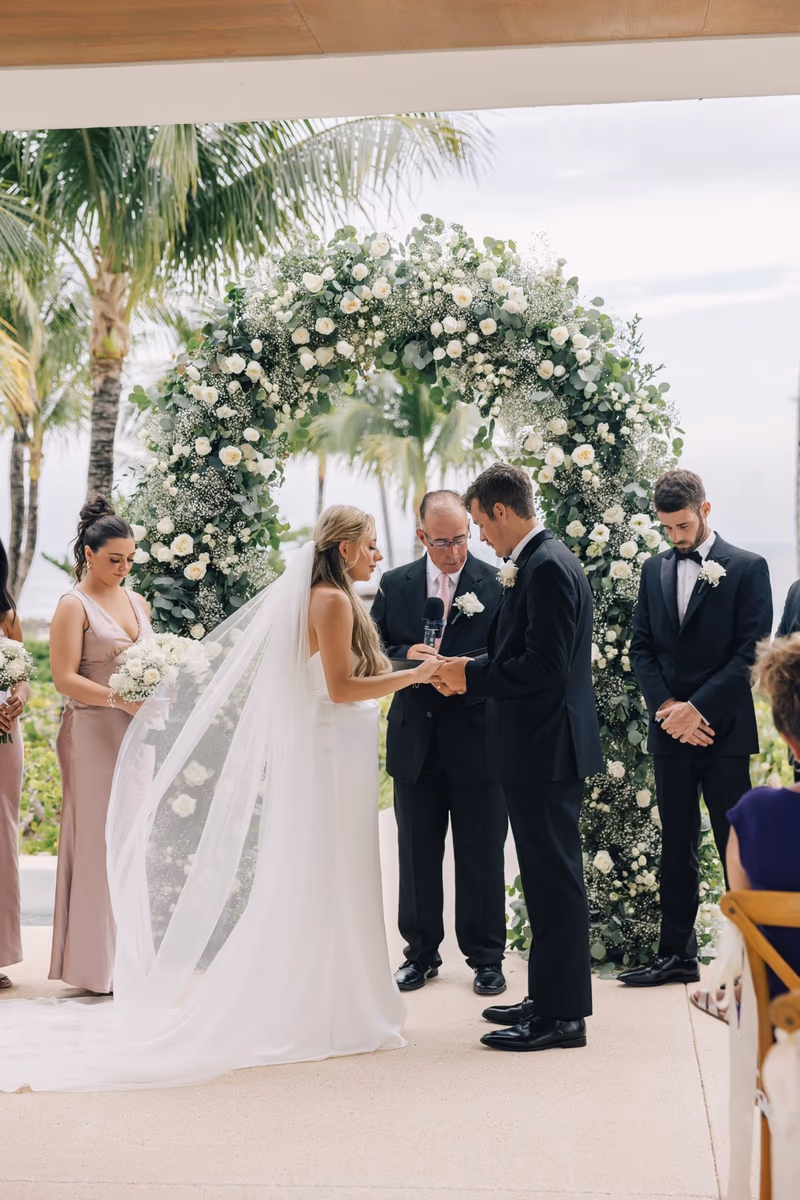 Wedding at Finest Playa Mujeres, Stone Gazebo — photo 52