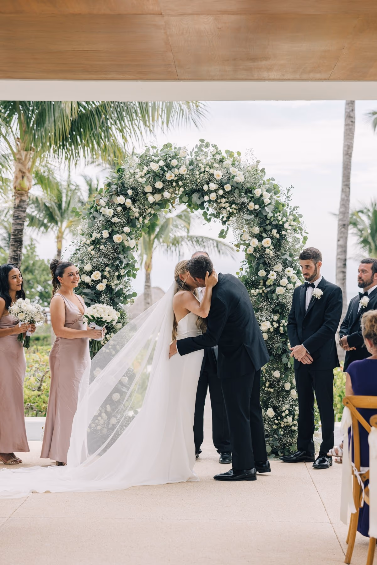 Wedding at Finest Playa Mujeres, Stone Gazebo — photo 54