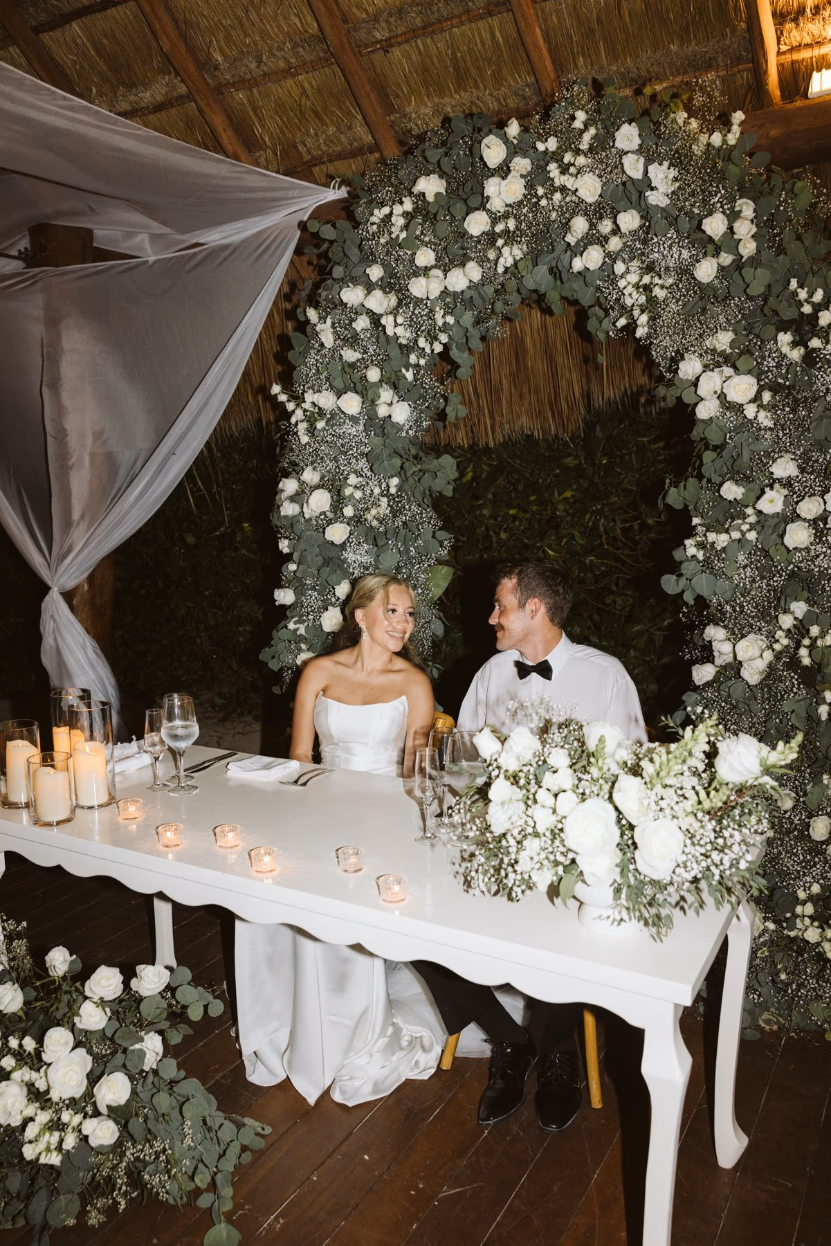 Wedding at Finest Playa Mujeres, Stone Gazebo — photo 91