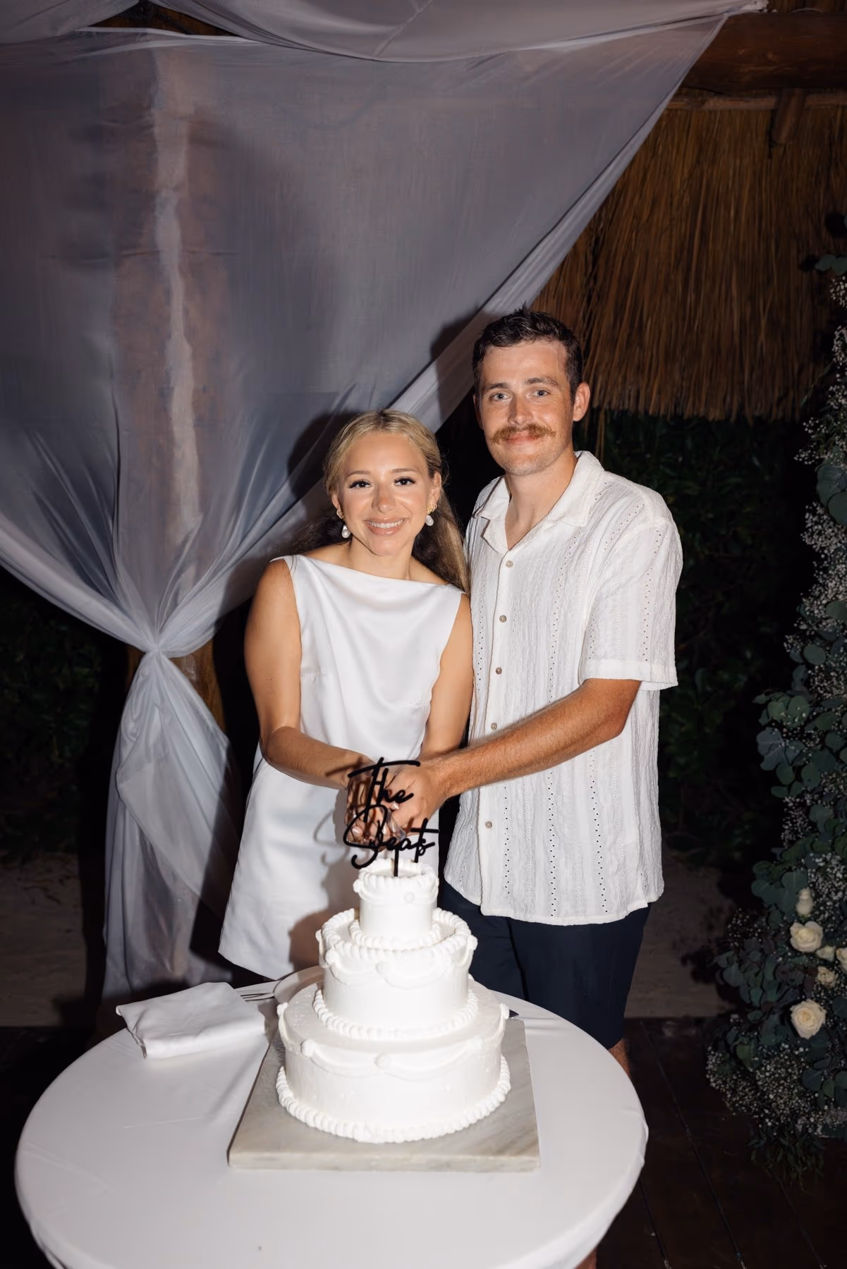 Wedding at Finest Playa Mujeres, Stone Gazebo — photo 95