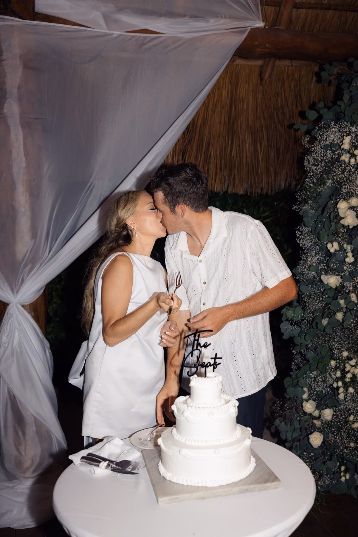 Wedding at Finest Playa Mujeres, Stone Gazebo — photo 97