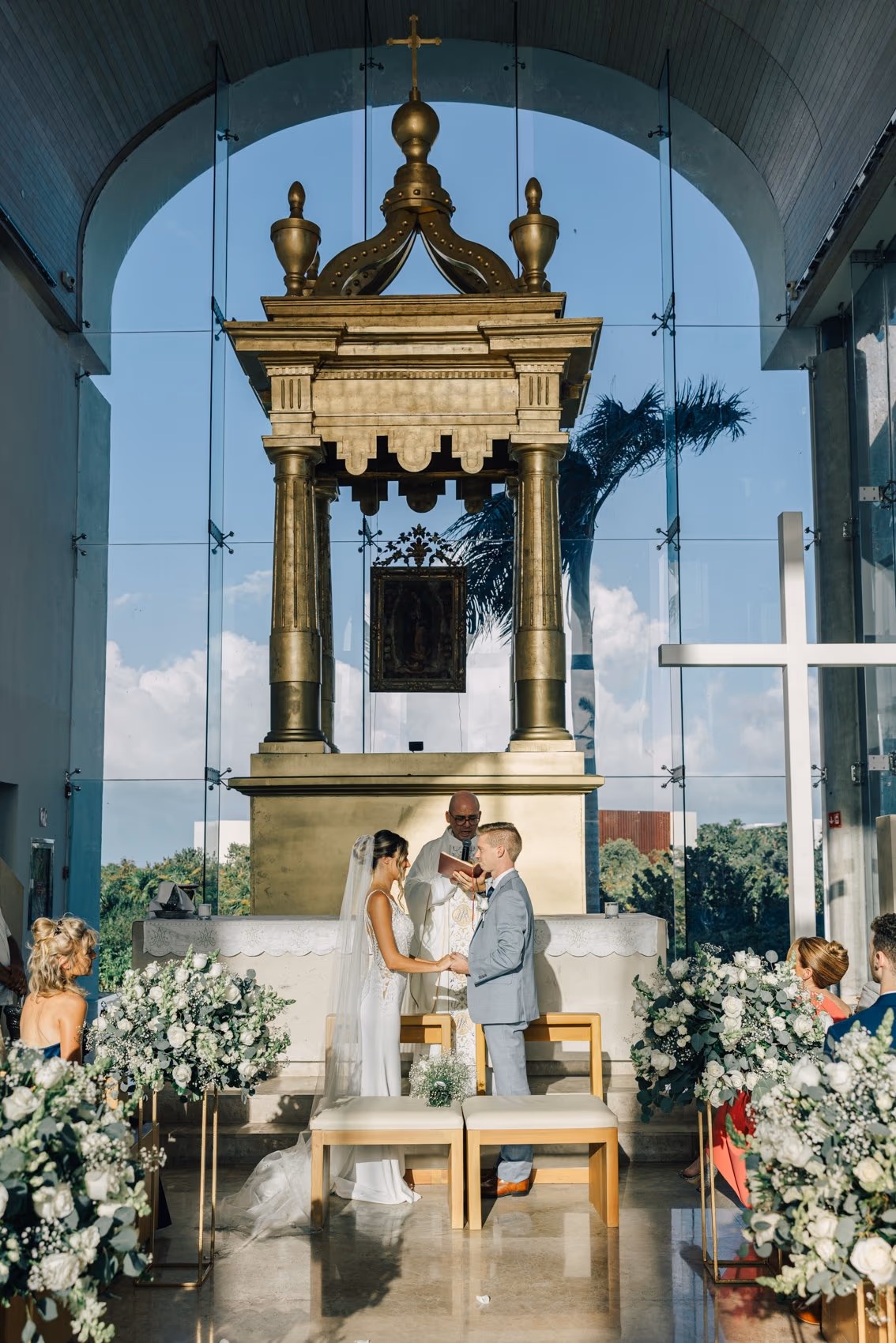 Wedding at Grand Palladium Costa Mujeres-Catholic Chapel — photo 74
