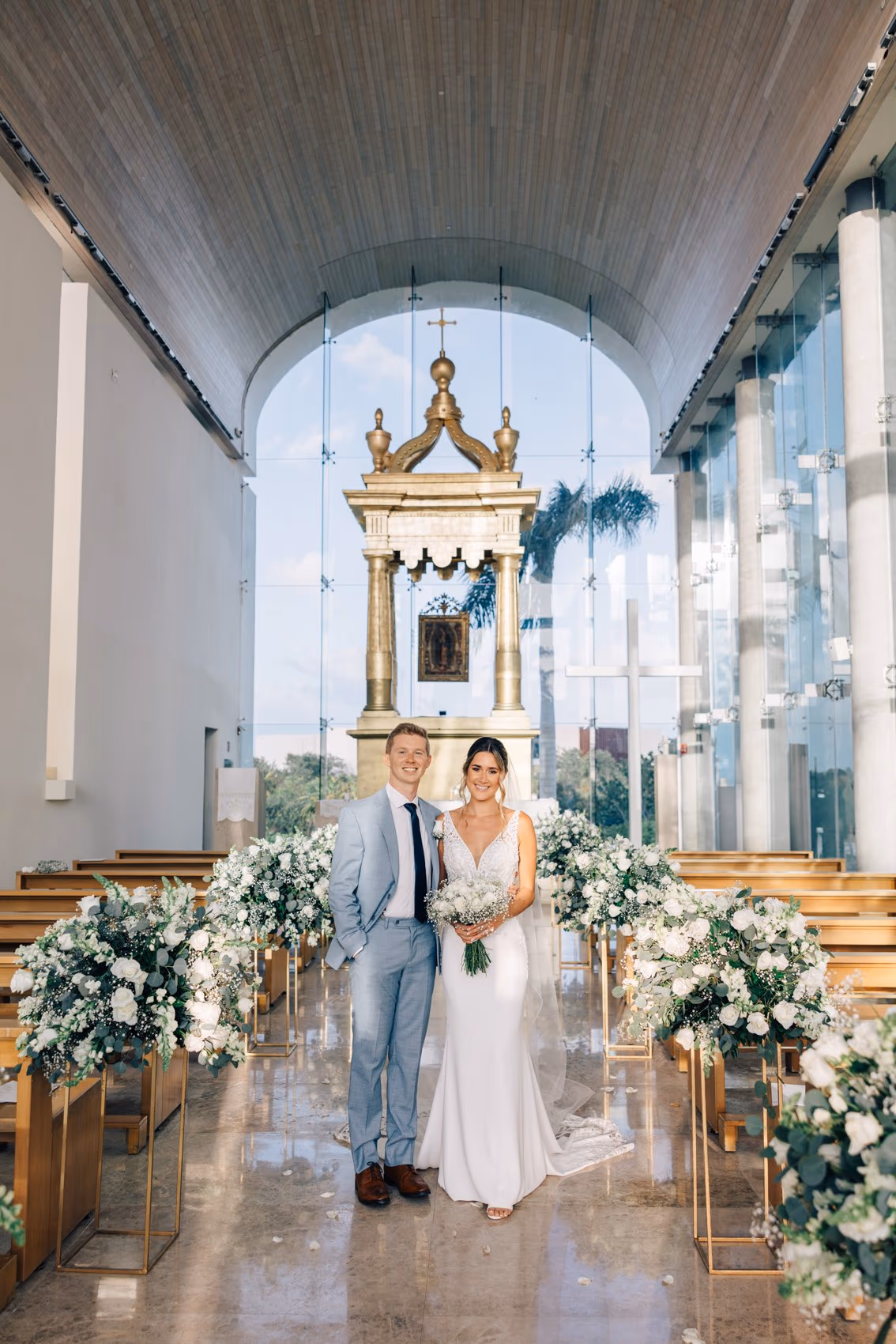 Wedding at Grand Palladium Costa Mujeres-Catholic Chapel — photo 77
