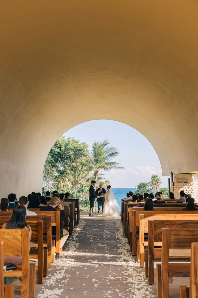 Wedding at Hotel Xcaret Arte — photo 57