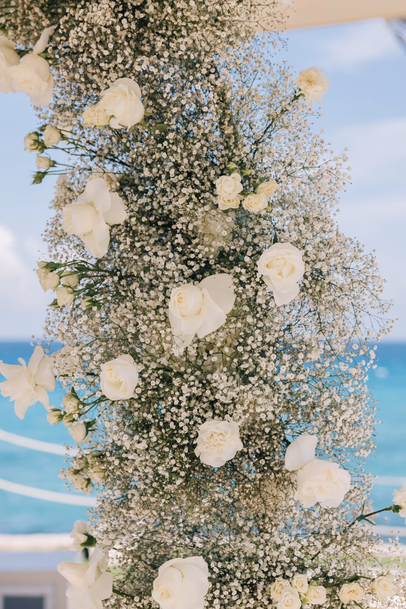 Wedding at Hyatt Ziva Cancun, Cliff Gazebo