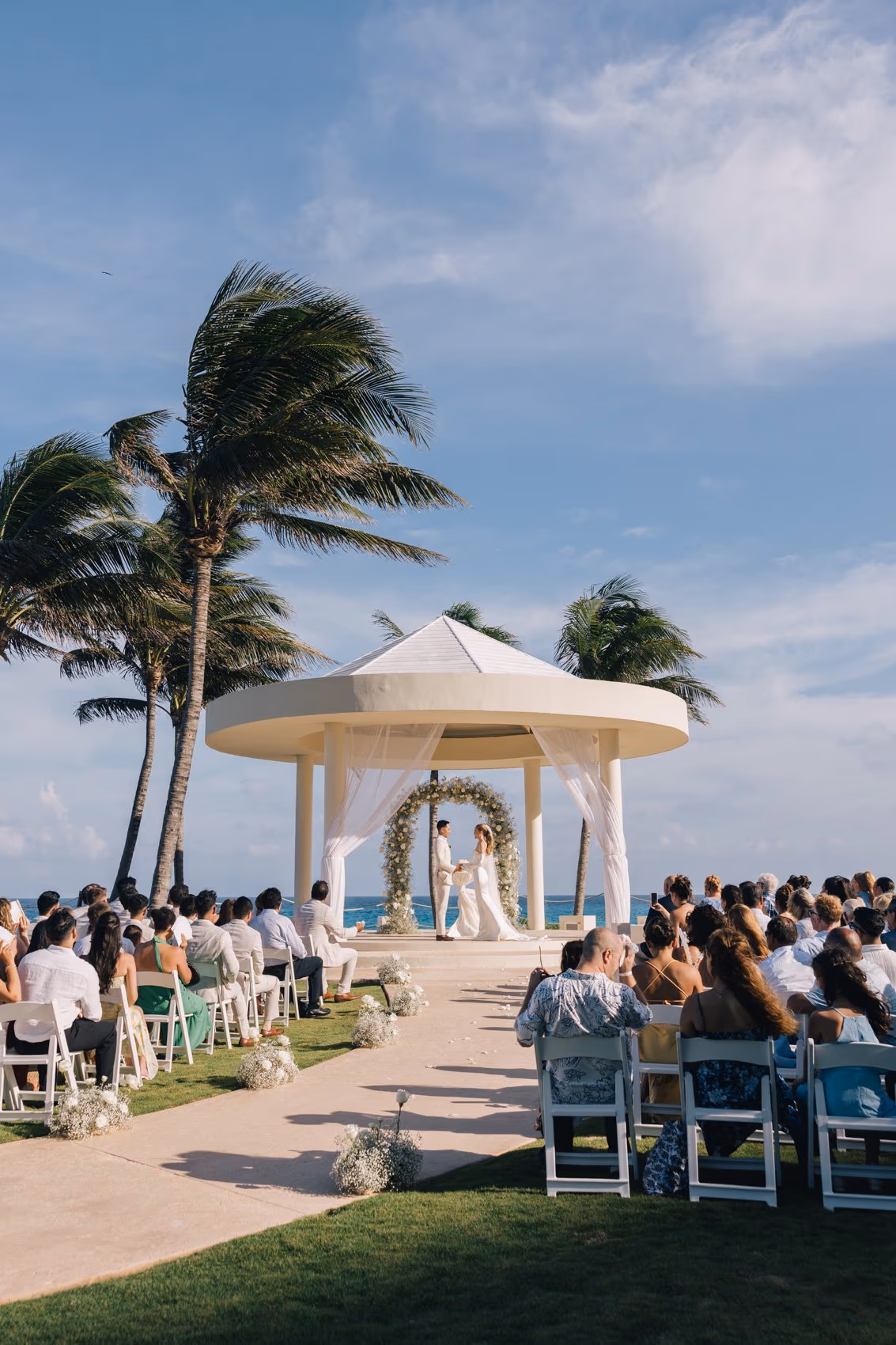 Wedding at Hyatt Ziva Cancun, Cliff Gazebo — photo 35