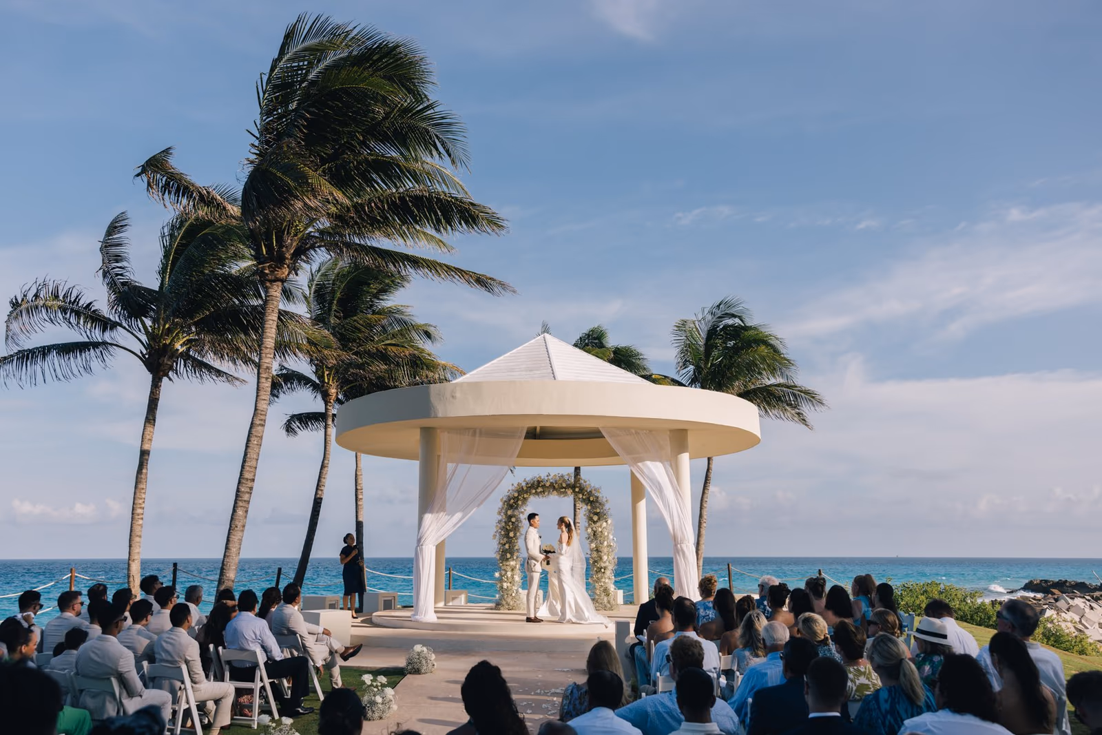 Wedding at Hyatt Ziva Cancun, Cliff Gazebo — photo 46