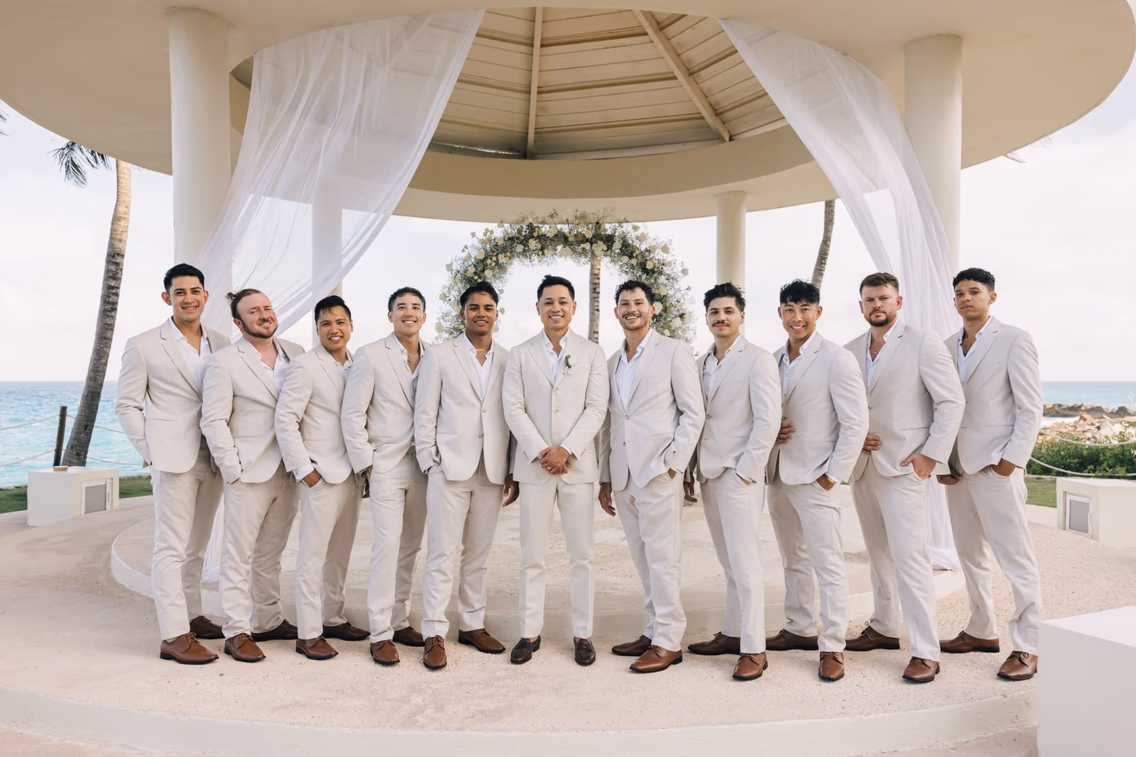 Wedding at Hyatt Ziva Cancun, Cliff Gazebo — photo 55