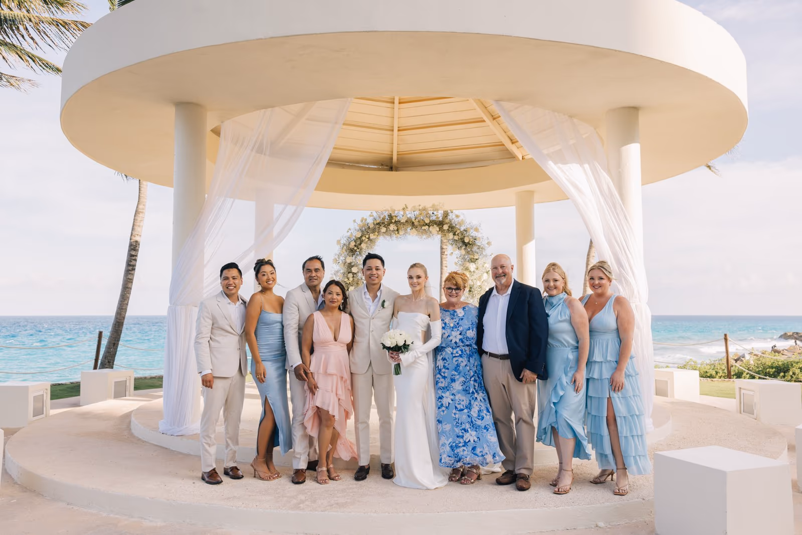 Wedding at Hyatt Ziva Cancun, Cliff Gazebo — photo 58