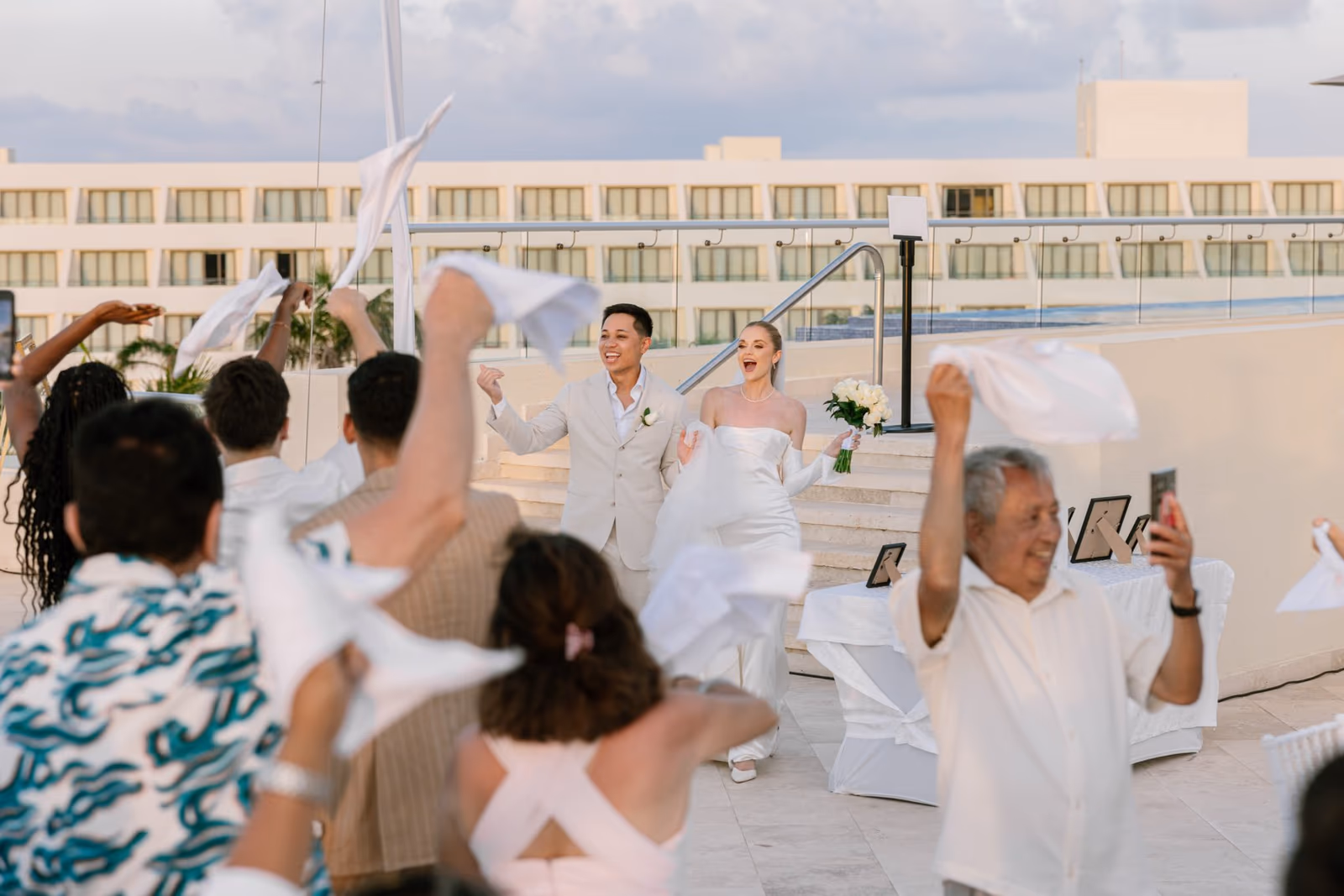 Wedding at Hyatt Ziva Cancun, Cliff Gazebo — photo 97