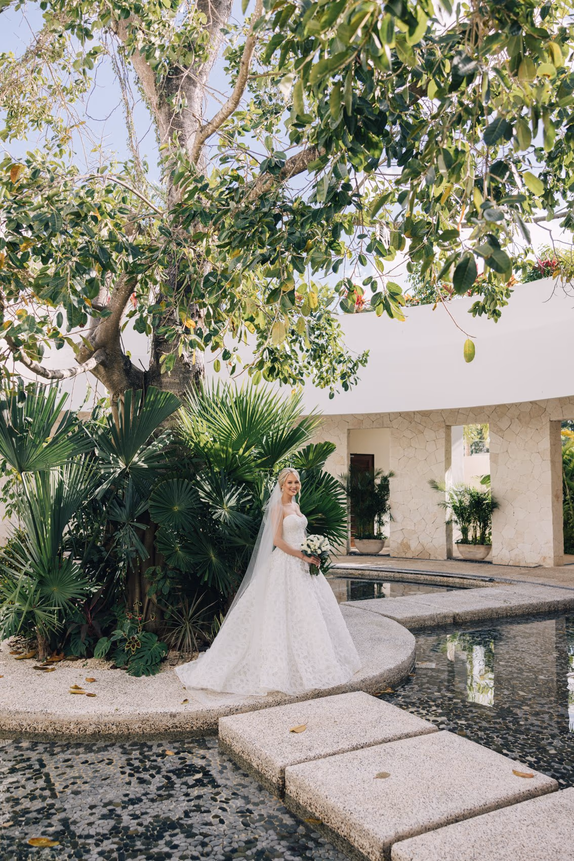 Wedding at Secrets Akumal Riviera Maya-Arch Plaza Akumal — photo 40
