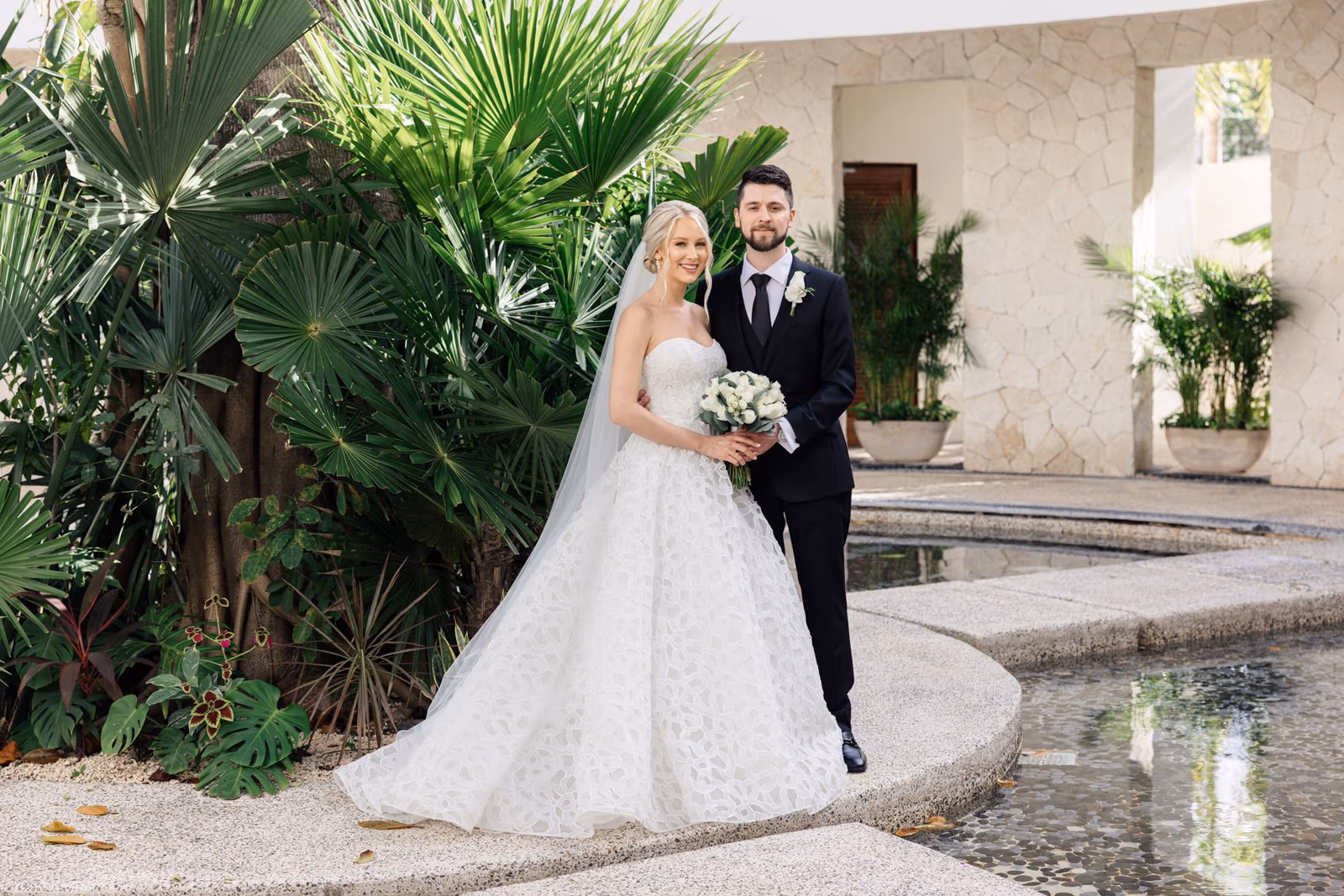 Wedding at Secrets Akumal Riviera Maya-Arch Plaza Akumal — photo 41