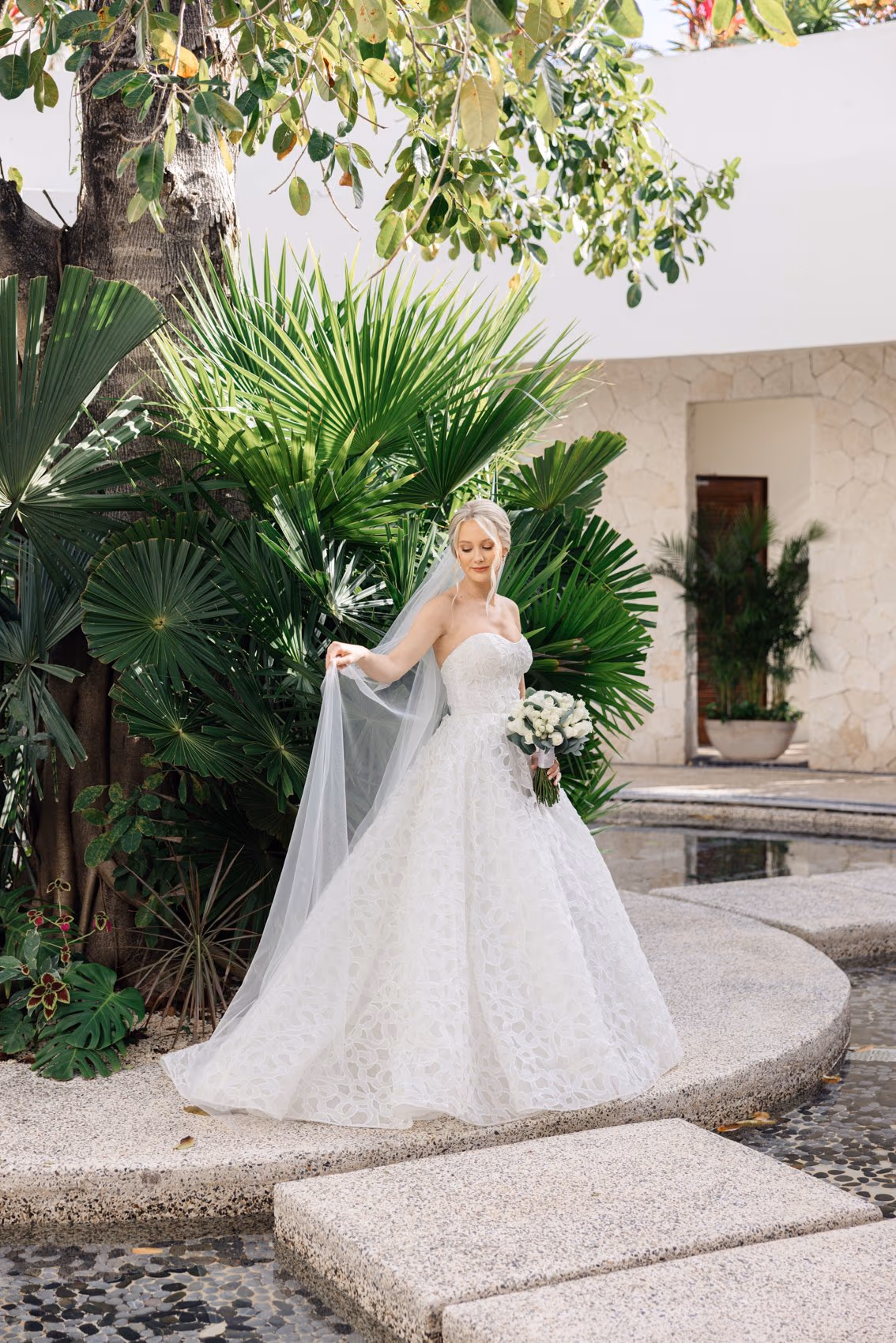 Wedding at Secrets Akumal Riviera Maya-Arch Plaza Akumal — photo 42