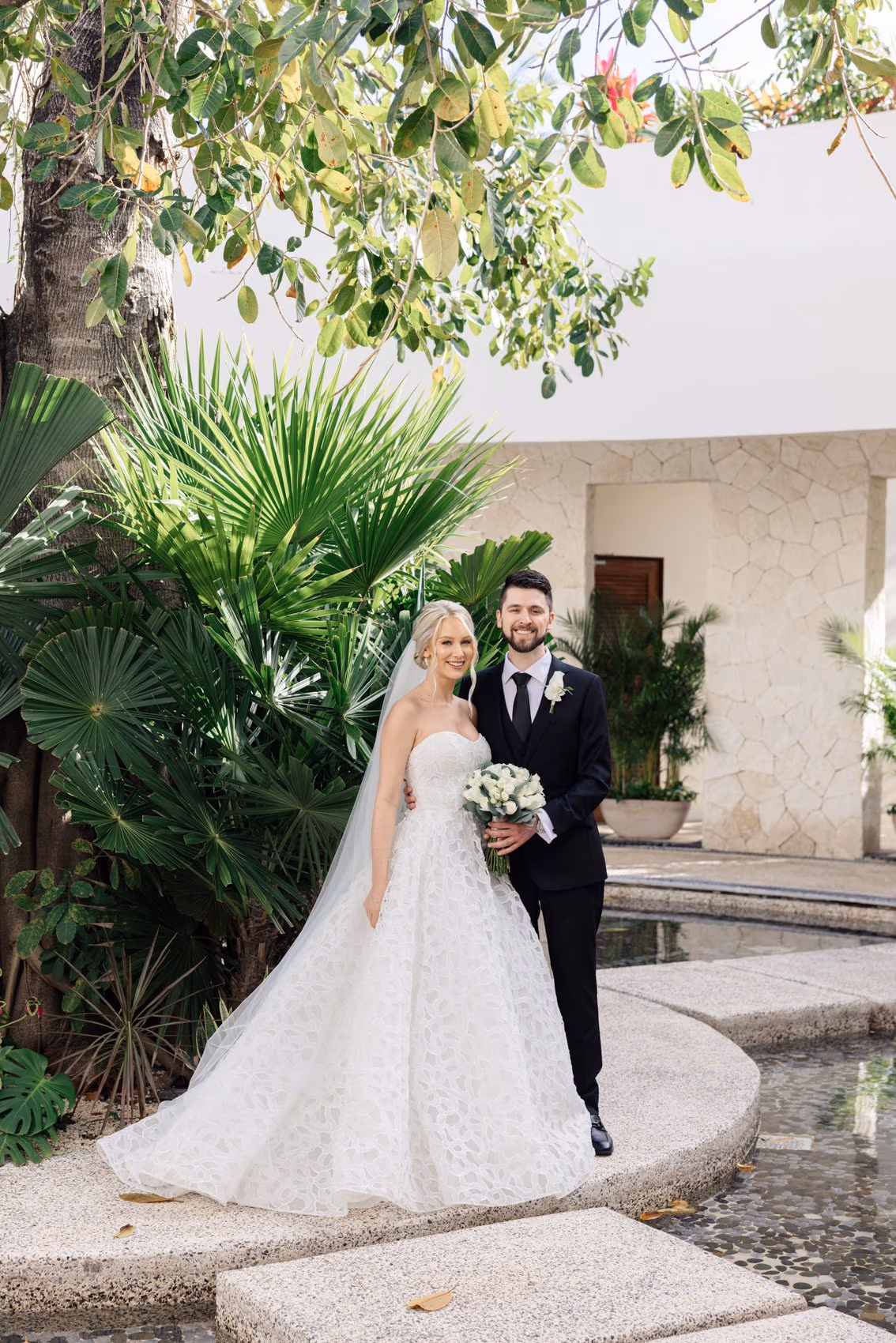 Wedding at Secrets Akumal Riviera Maya-Arch Plaza Akumal — photo 43