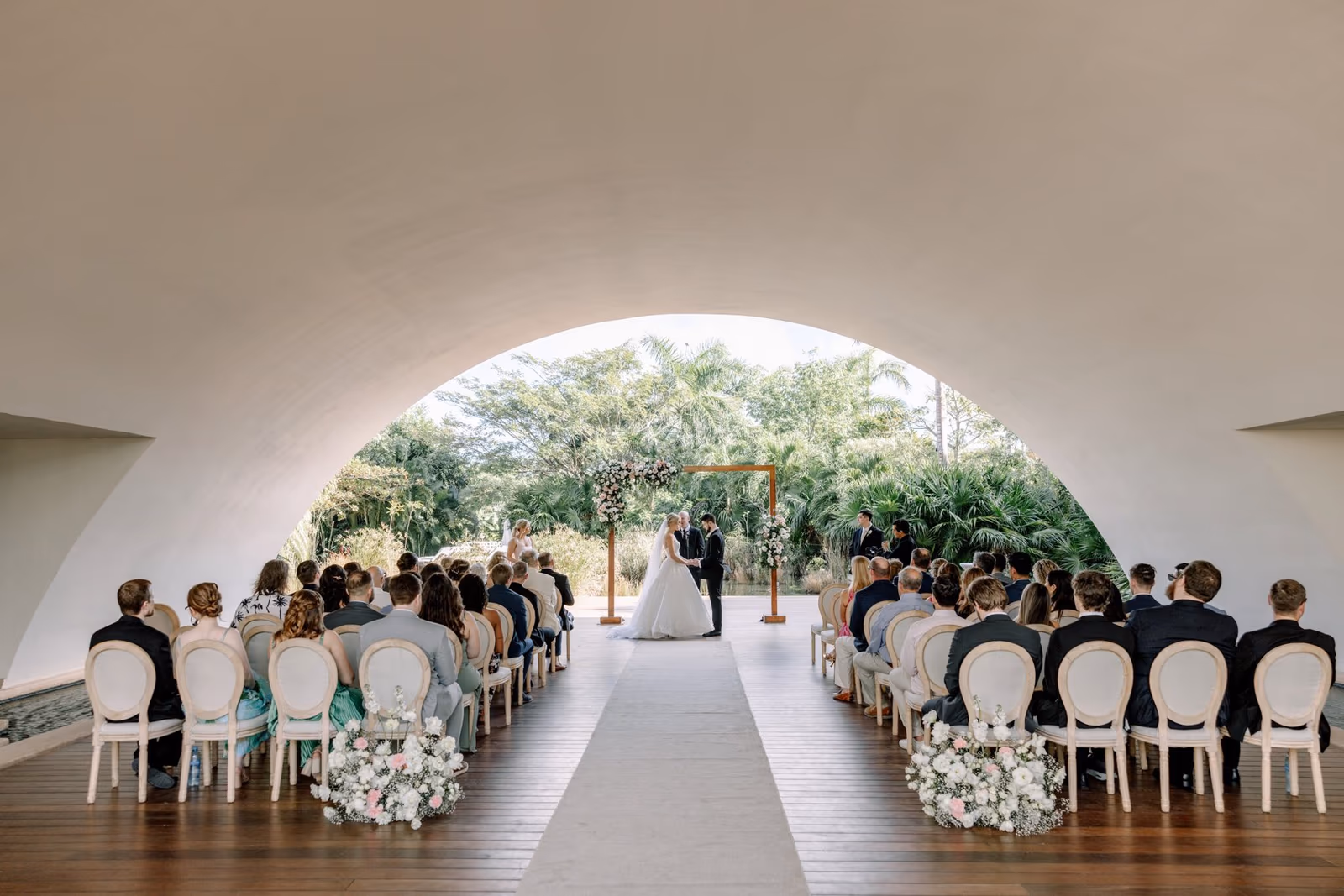 Wedding at Secrets Akumal Riviera Maya-Arch Plaza Akumal — photo 60