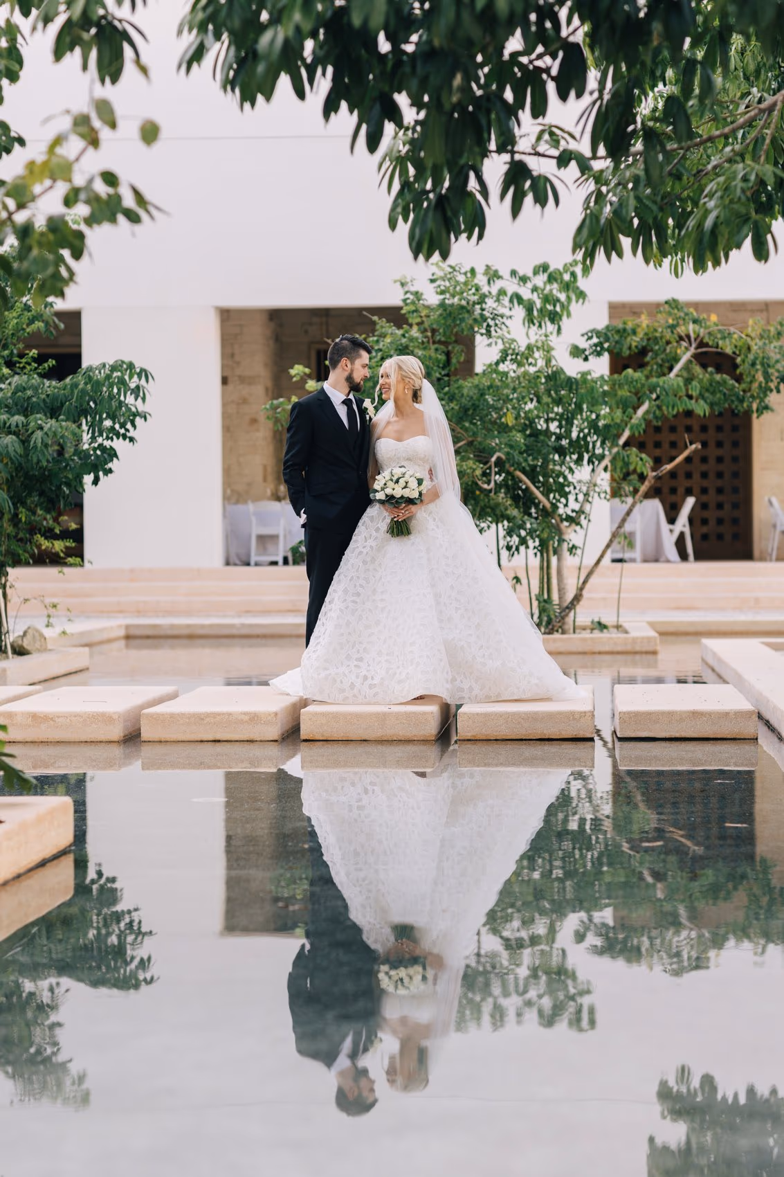 Wedding at Secrets Akumal Riviera Maya-Arch Plaza Akumal — photo 78
