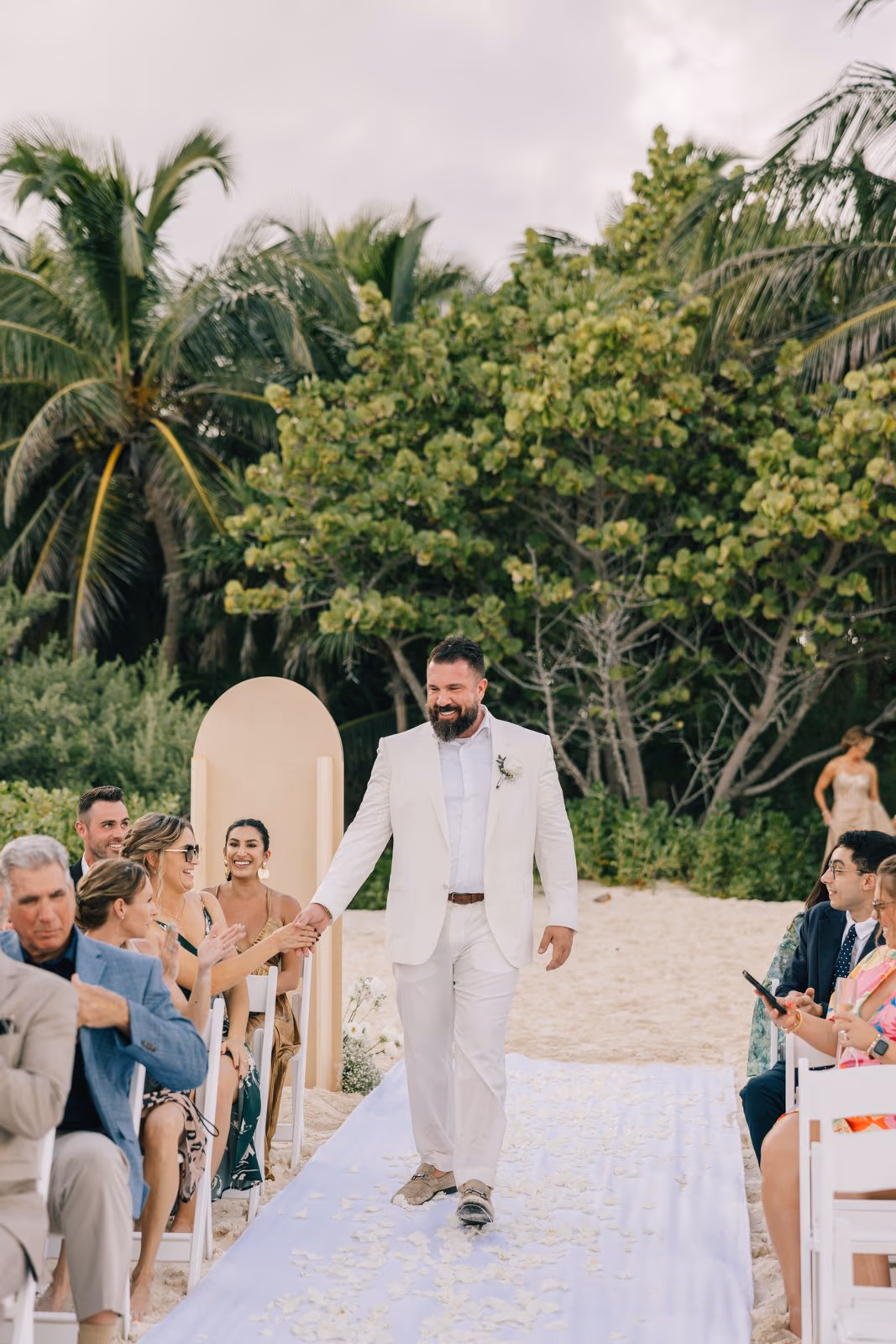 Wedding at Secrets Maroma Beach — photo 69