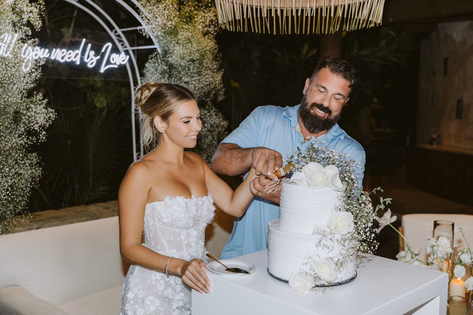 Wedding at Secrets Maroma Beach — photo 129