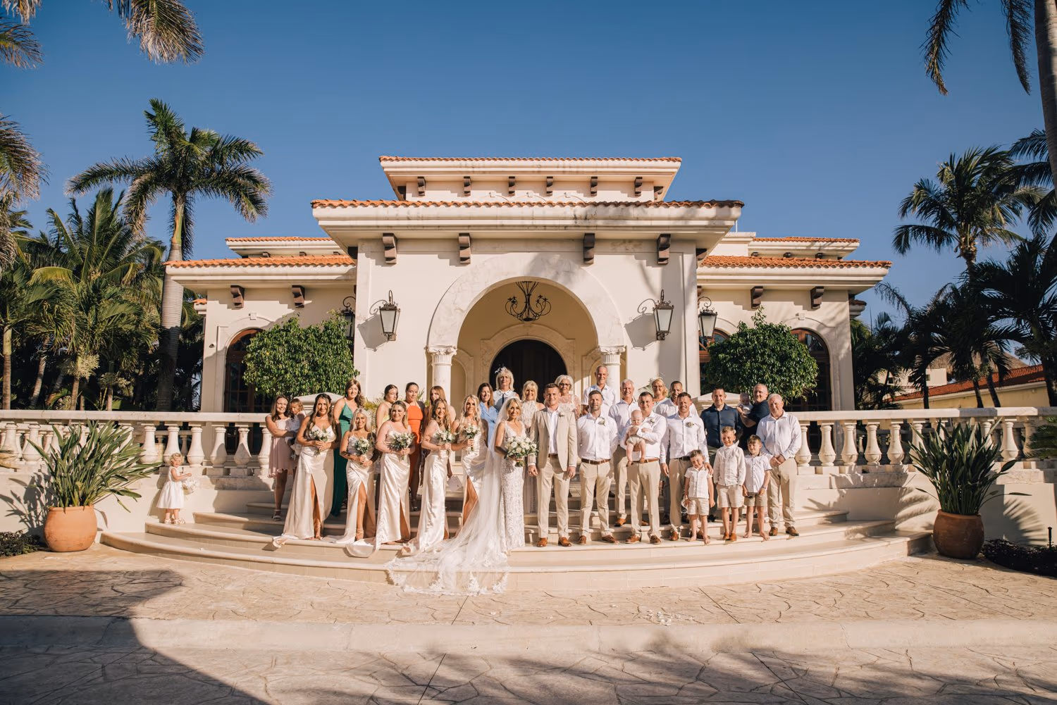 Wedding day in Villa la Joya