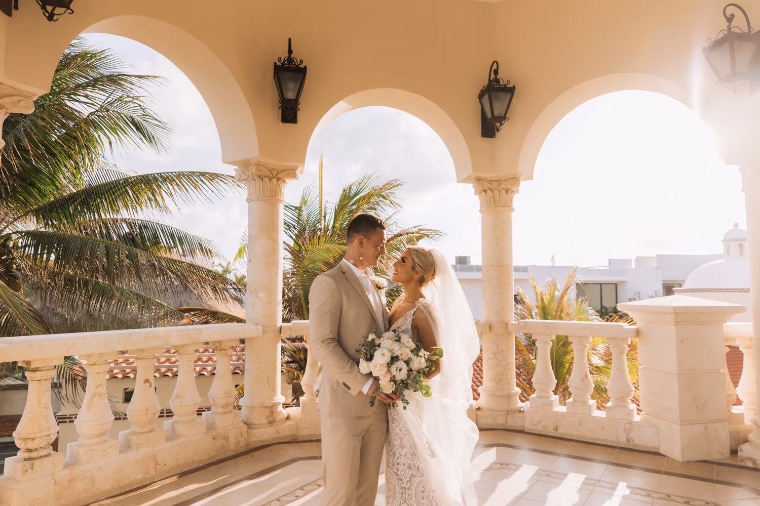 Wedding day in Villa la Joya