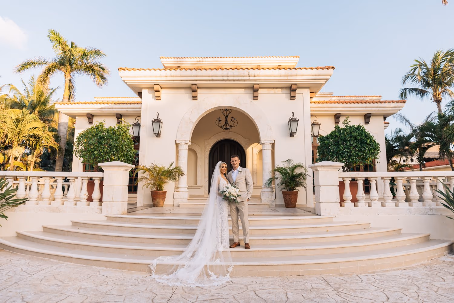 Wedding day in Villa la Joya