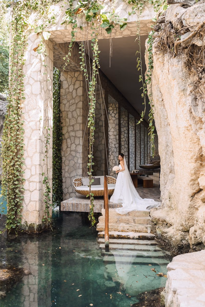 Wedding in Hotel Xcaret – Cuevitas Caletas — photo 31