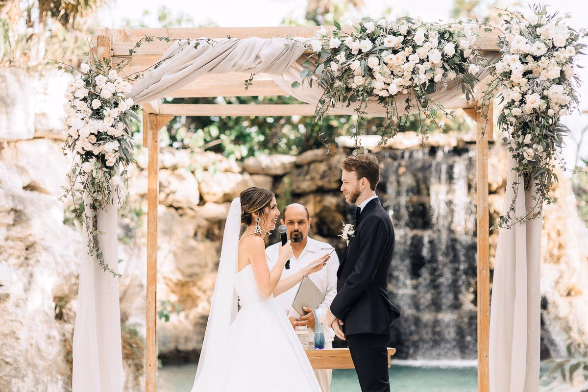 Wedding in Hotel Xcaret – Cuevitas Caletas — photo 55
