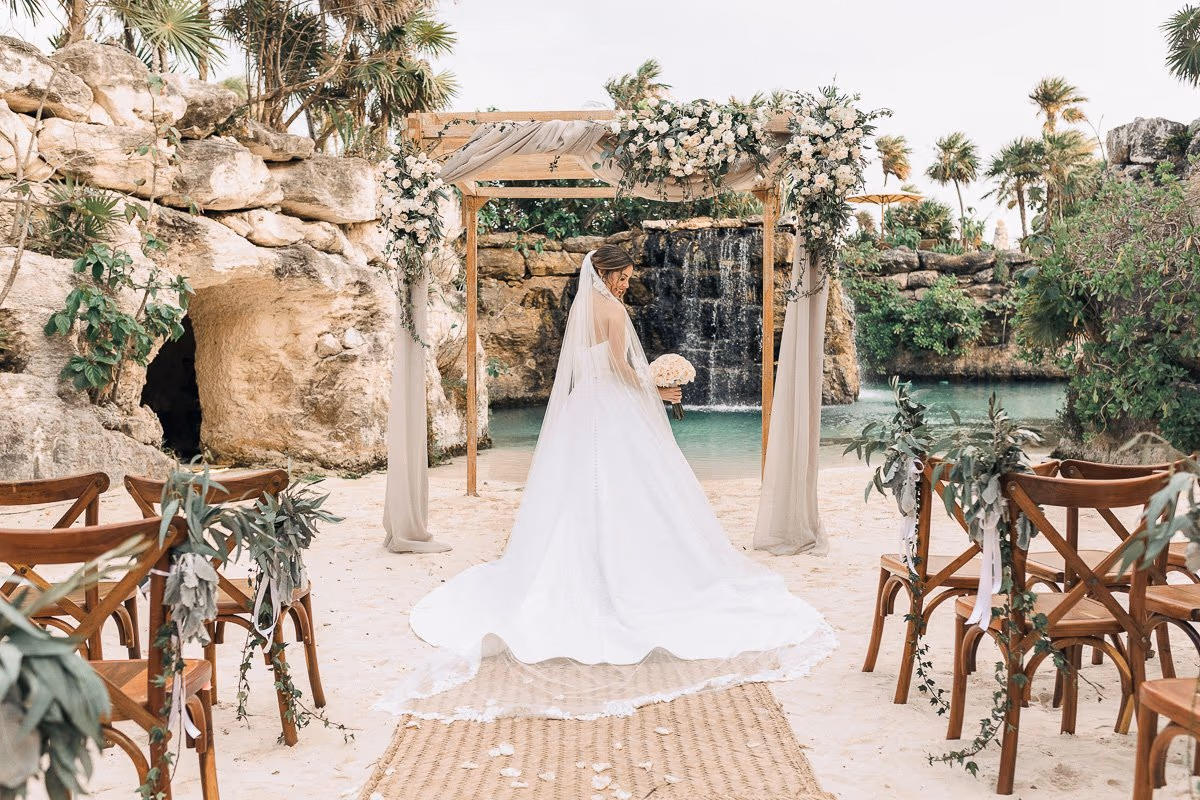Wedding in Hotel Xcaret – Cuevitas Caletas — photo 65