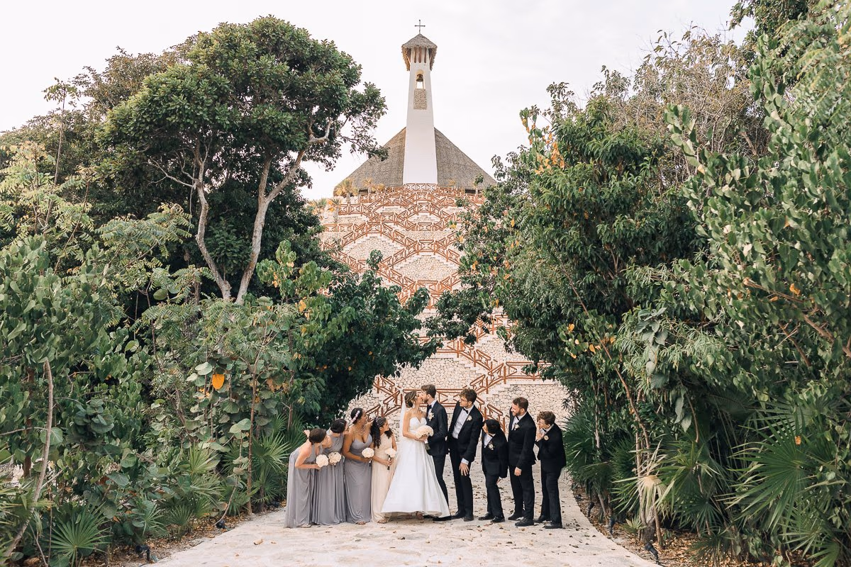 Wedding in Hotel Xcaret – Cuevitas Caletas — photo 67