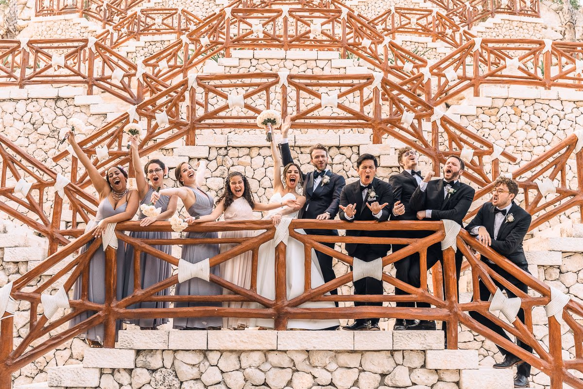 Wedding in Hotel Xcaret – Cuevitas Caletas — photo 69