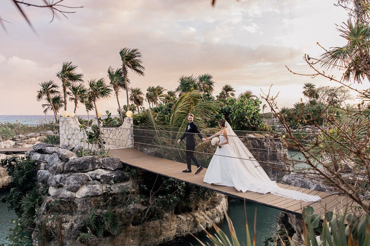 Wedding in Hotel Xcaret – Cuevitas Caletas — photo 70