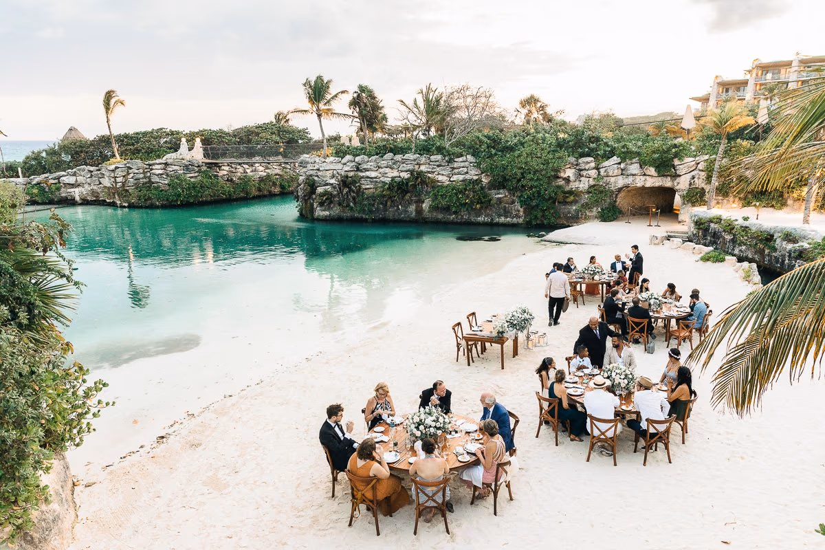 Wedding in Hotel Xcaret – Cuevitas Caletas — photo 74