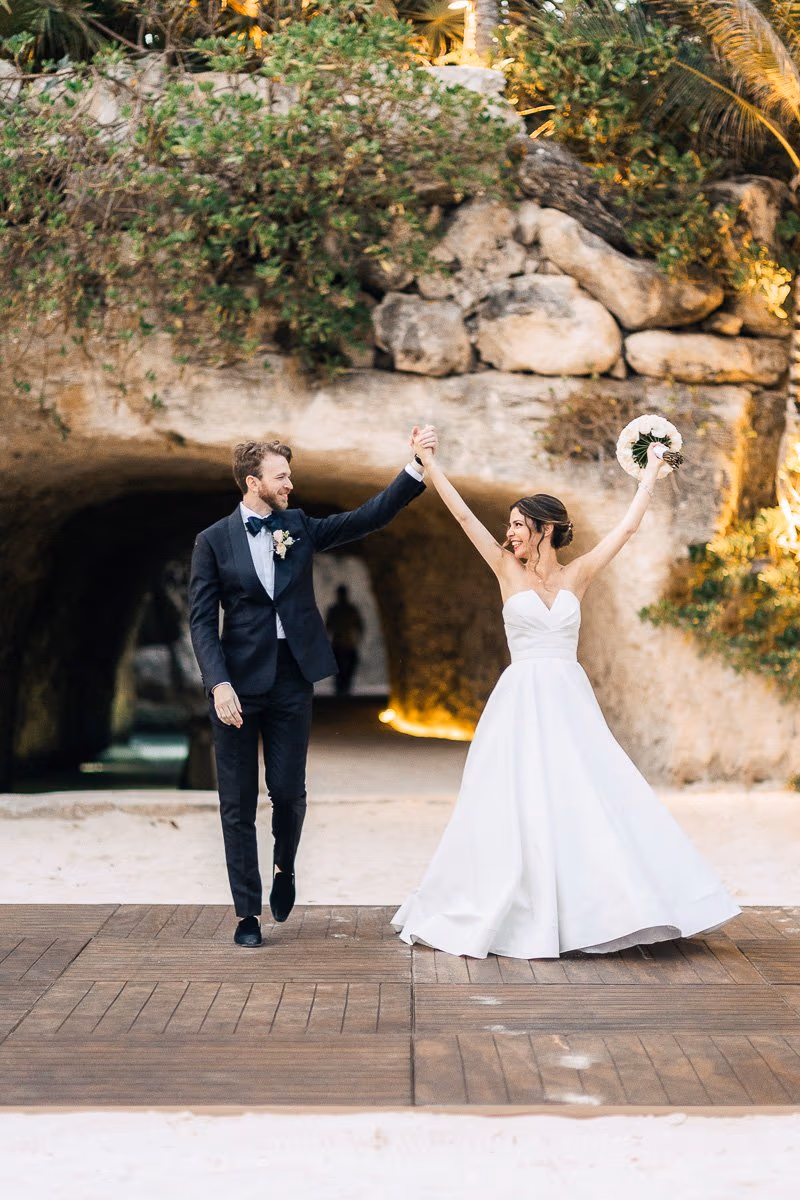 Wedding in Hotel Xcaret – Cuevitas Caletas — photo 76