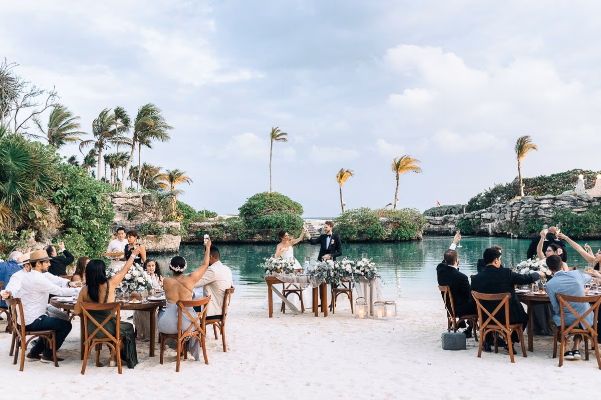 Wedding in Hotel Xcaret – Cuevitas Caletas — photo 79