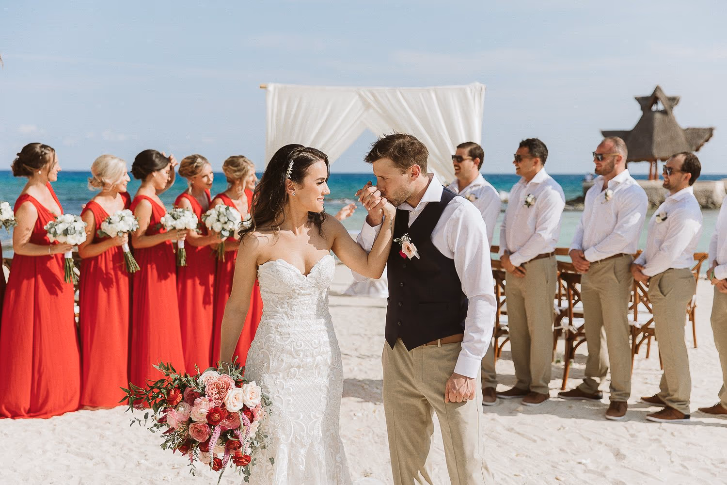 Wedding in Dreams Puerto Aventuras — photo 56